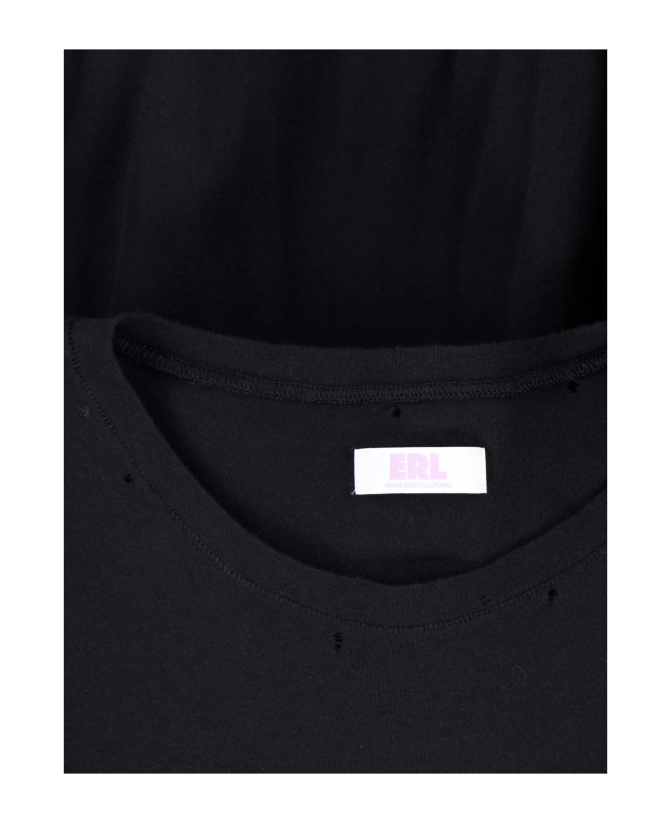 ERL 'baby' T-shirt - Faded Black シャツ