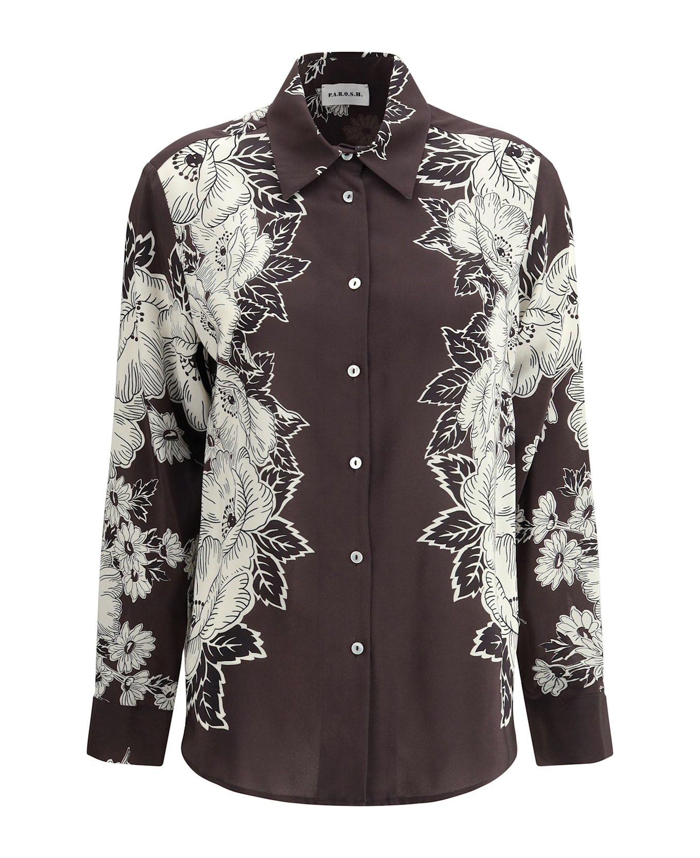 Parosh Floral Print Shirt