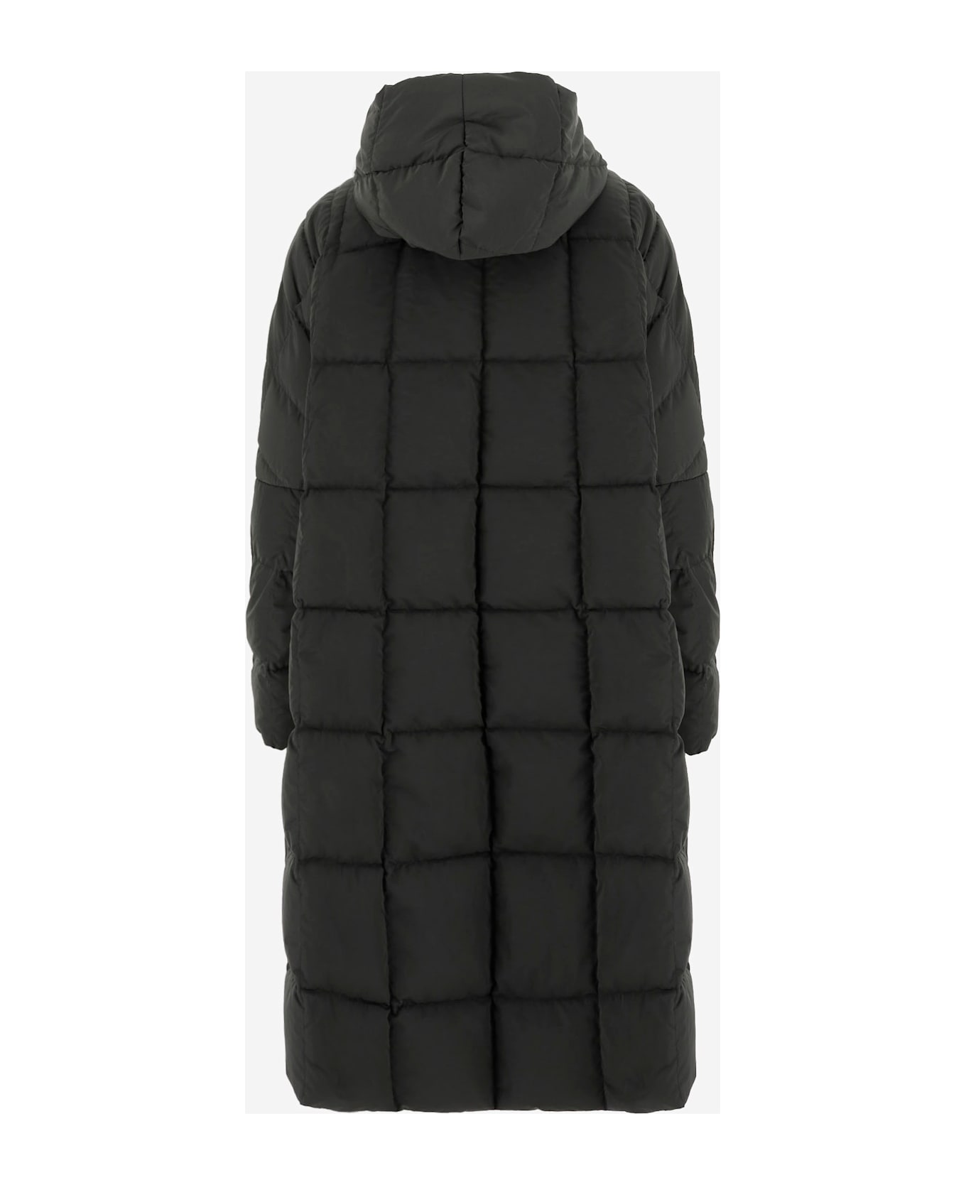 IENKI IENKI Pyramid Ennio Long Down Jacket - VERDE SCURO