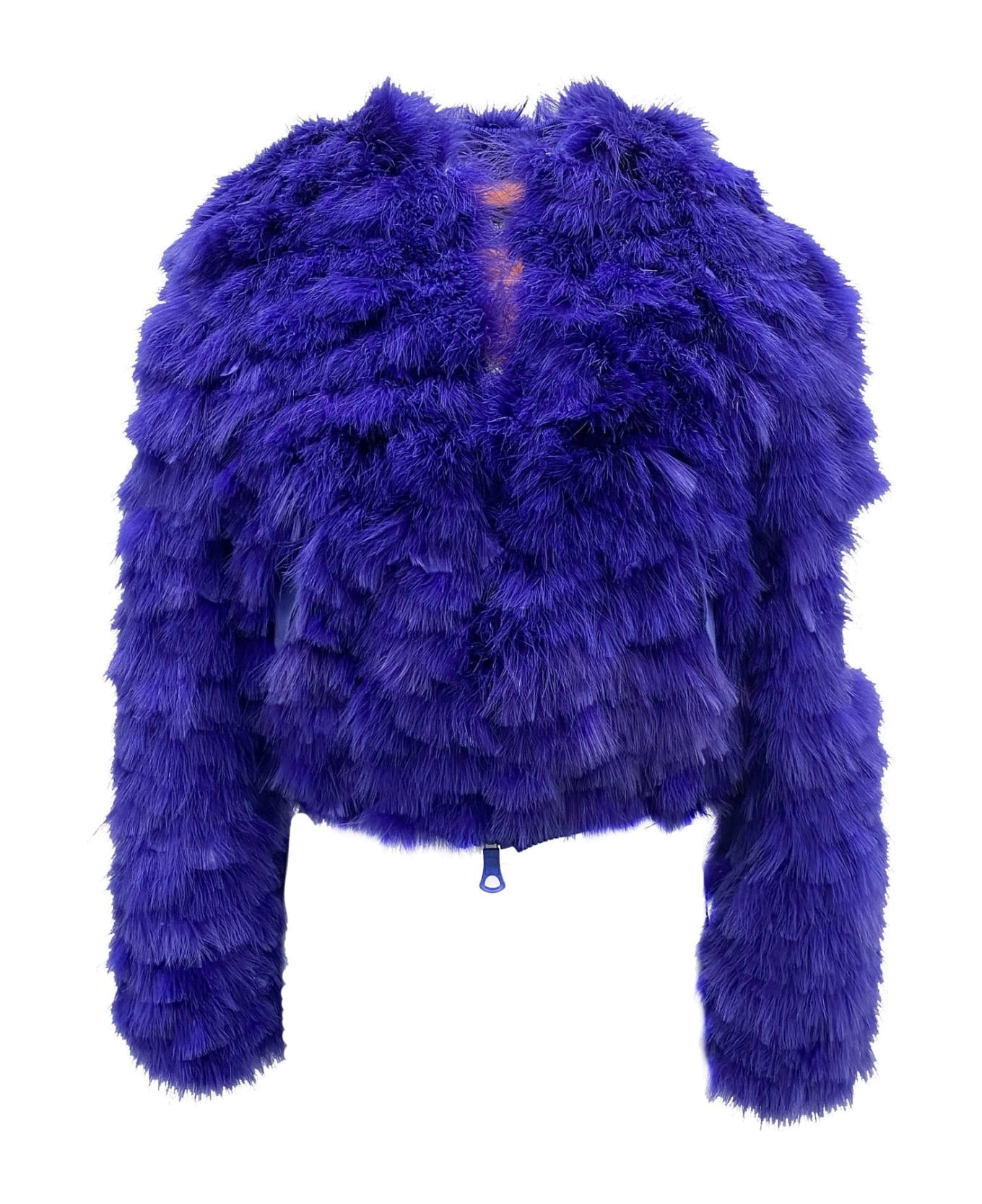 Dsquared2 Feathers Bomber Jacket - Blue