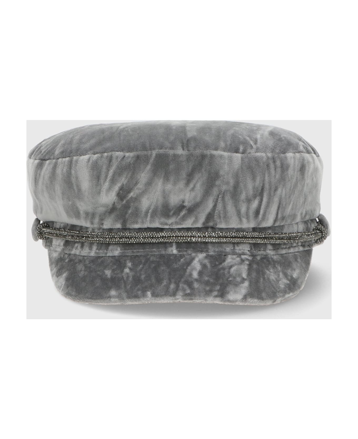 Borsalino Velvet Brest Cap - GREY
