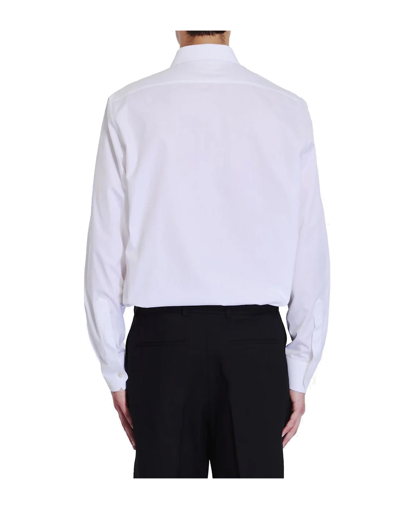 Celine Cotton Poplin Shirt - White