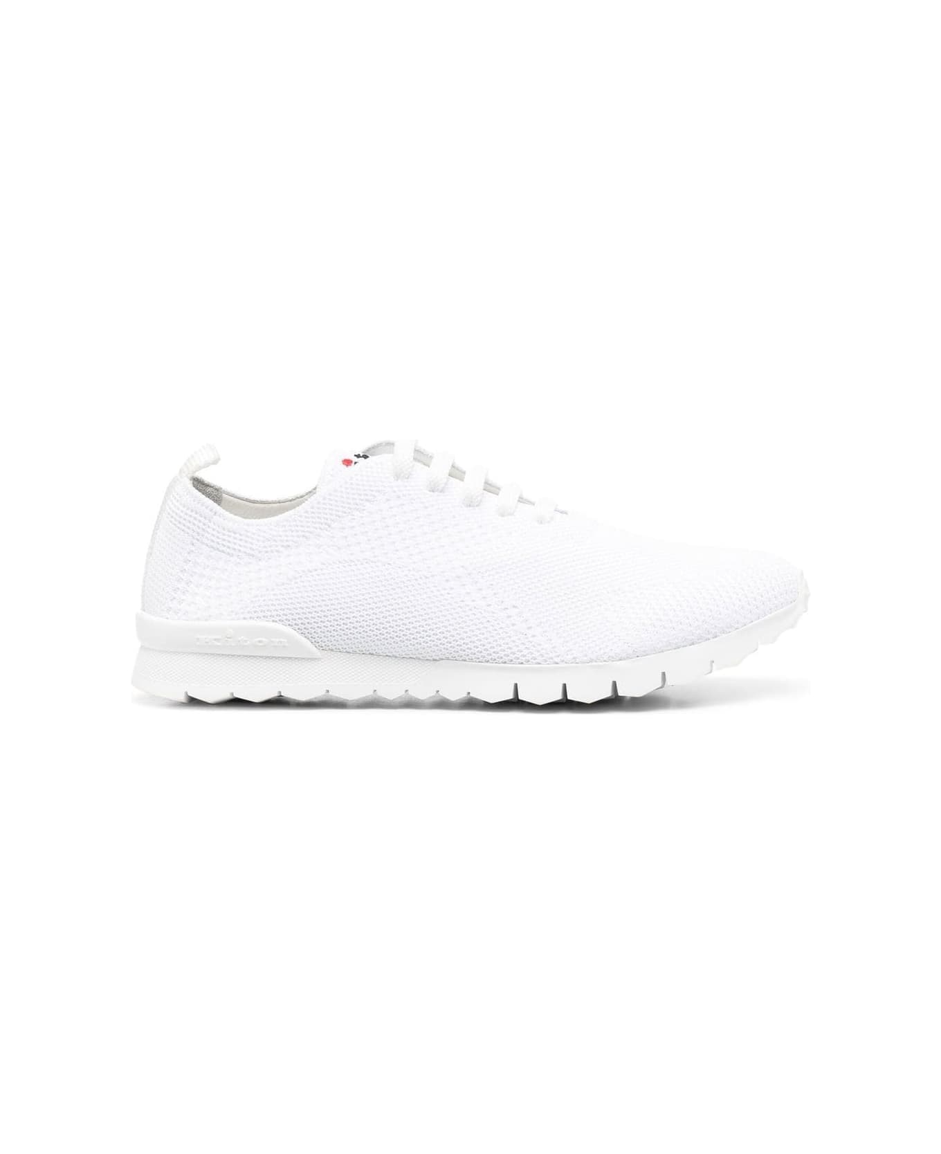 Kiton White ''fit'' Running Sneakers - White