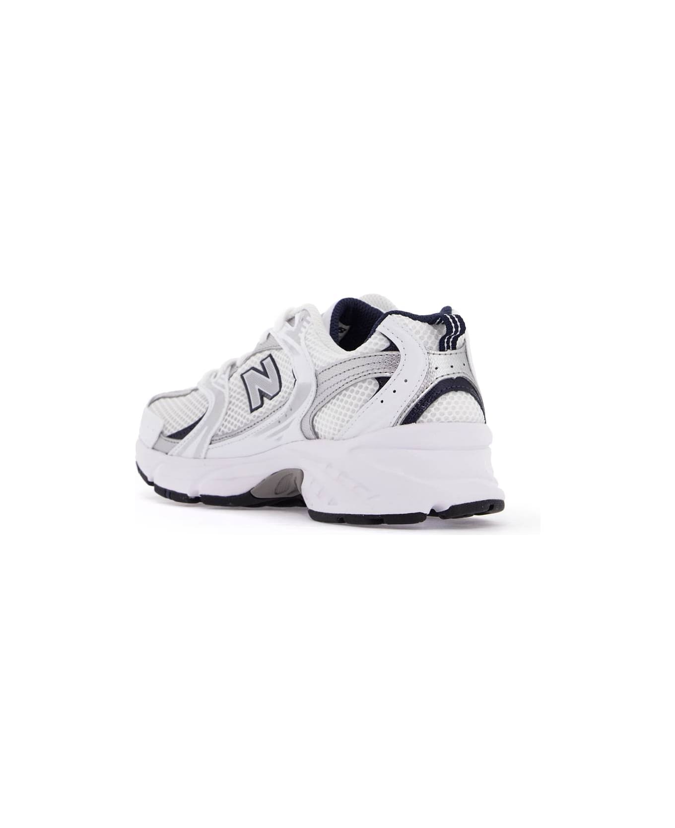 New Balance 530 Sneakers - WHITE/BLUE D (White) スニーカー