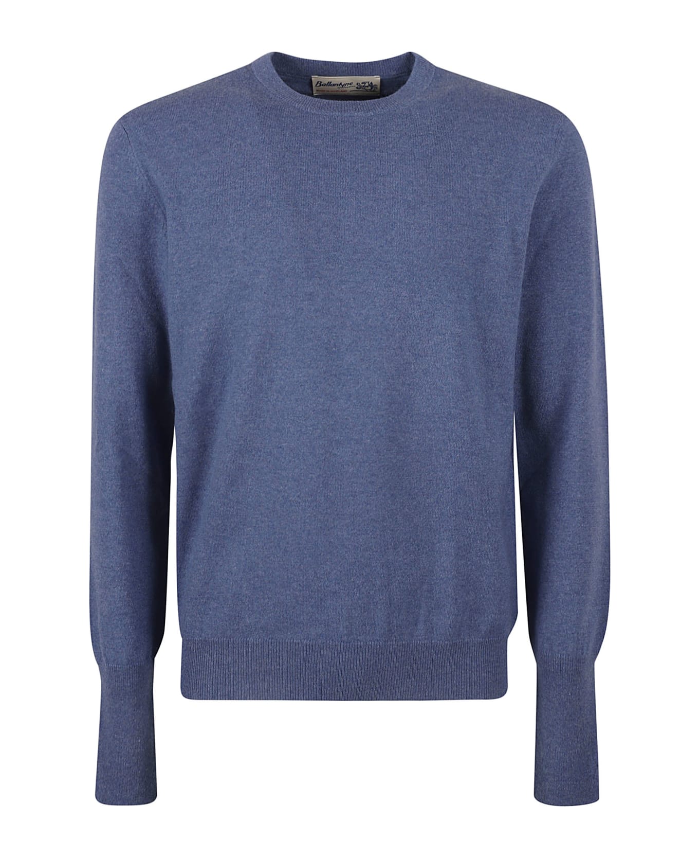 Ballantyne Roll Neck Pullover Sweater - AZZURRO ニットウェア