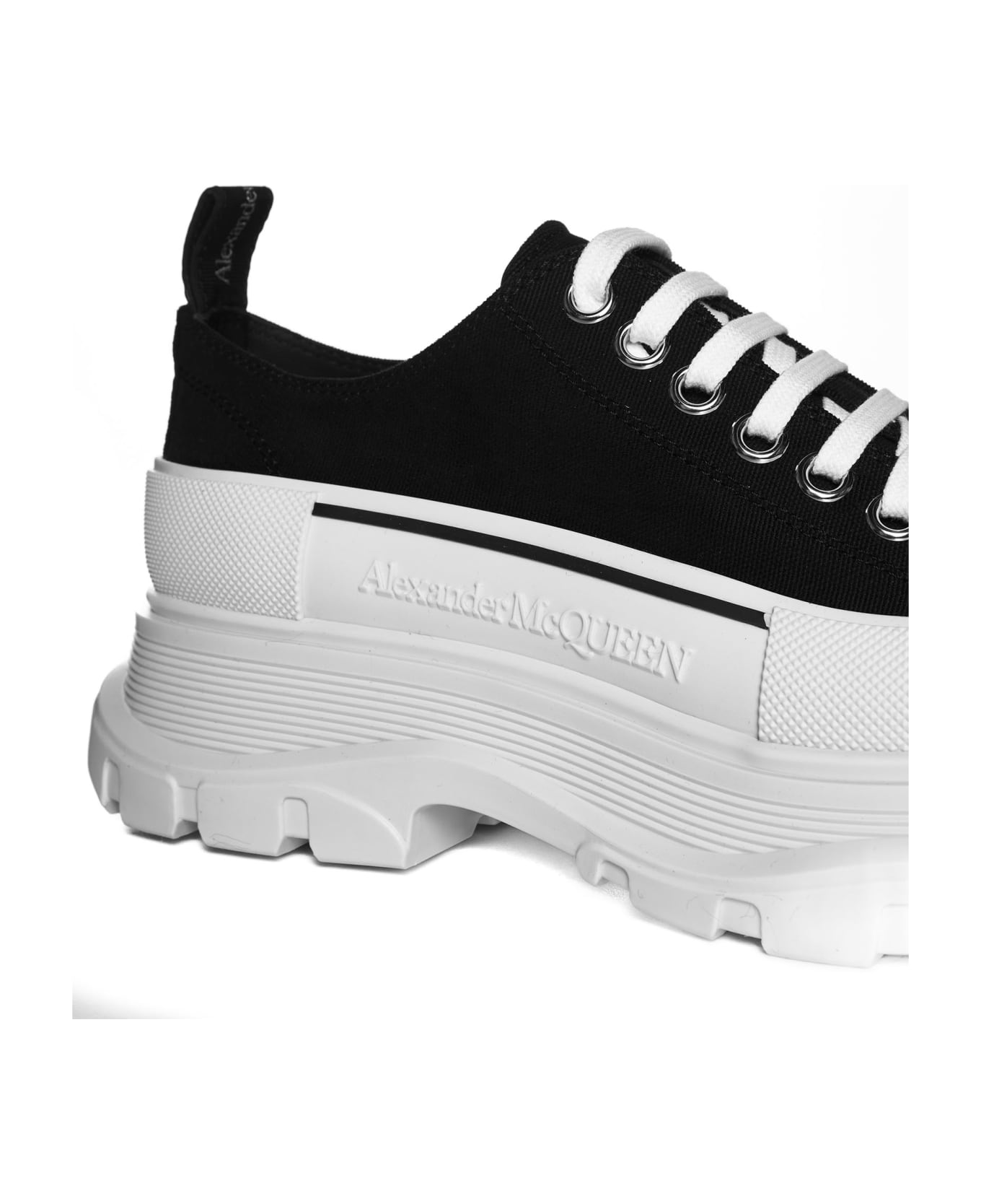 Alexander McQueen Sneaker Tread Slick - Black/white スニーカー