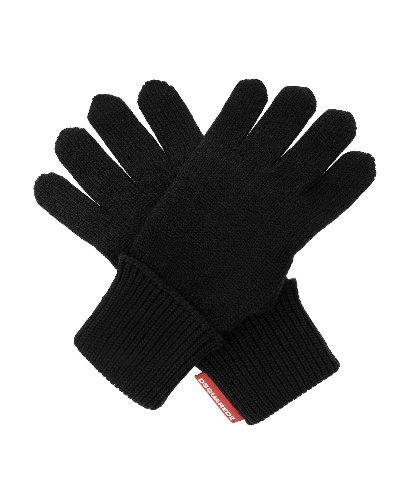 Dsquared2 Wool Kit: Beanie & Gloves 手袋