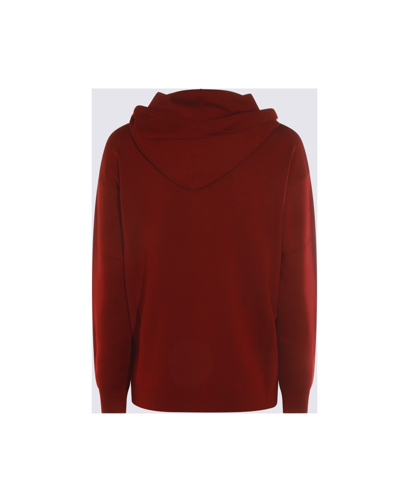 Max Mara Dark Red Wool Sweatshirt - LAMPONE