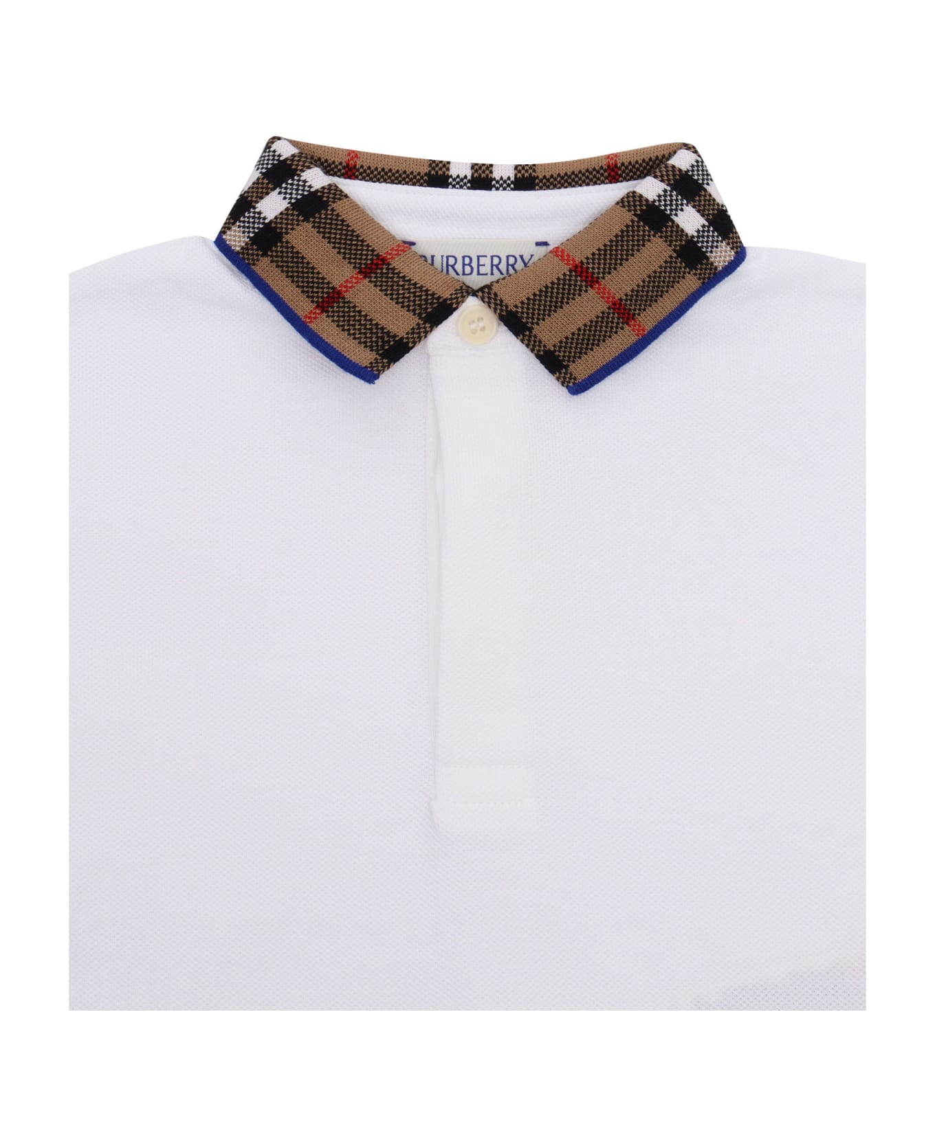 Burberry Polo T-shirt - WHITE Tシャツ＆ポロシャツ