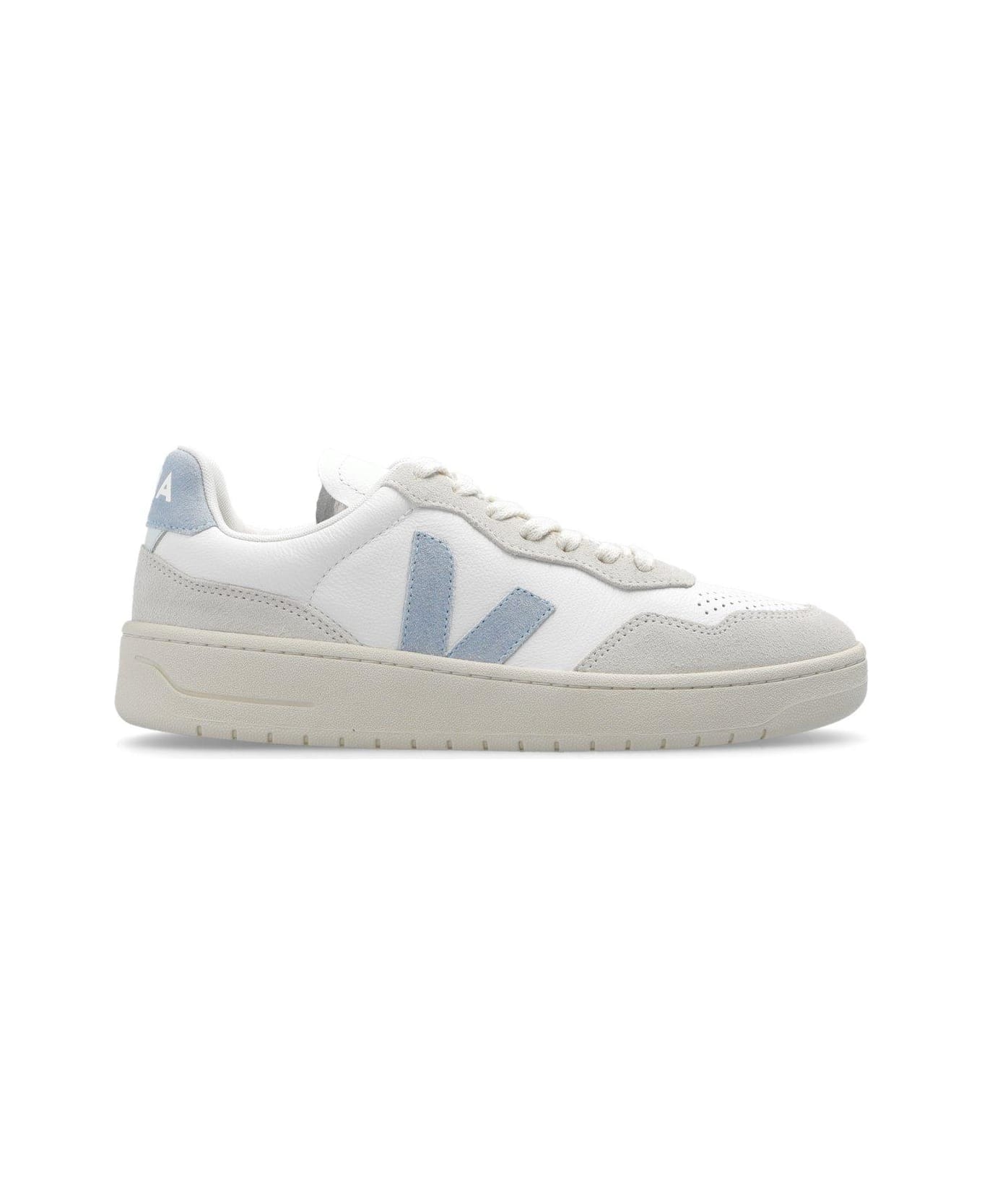 Veja V90 Lace-up Sneakers - WHITE