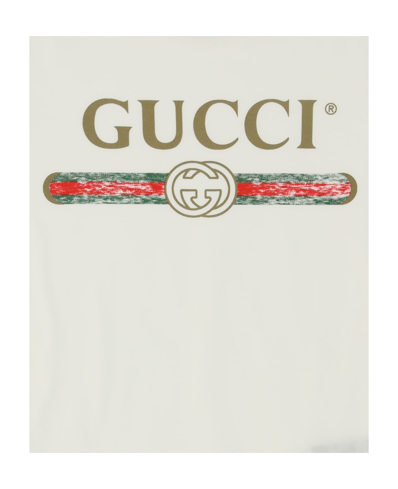 Gucci T-shirt For Boy - WHITE