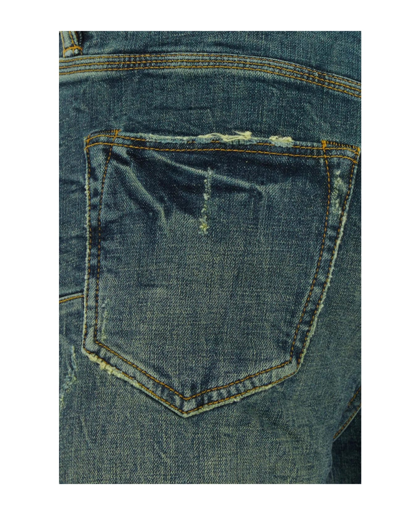 Purple Brand Stretch Denim P001 Jeans - Blue