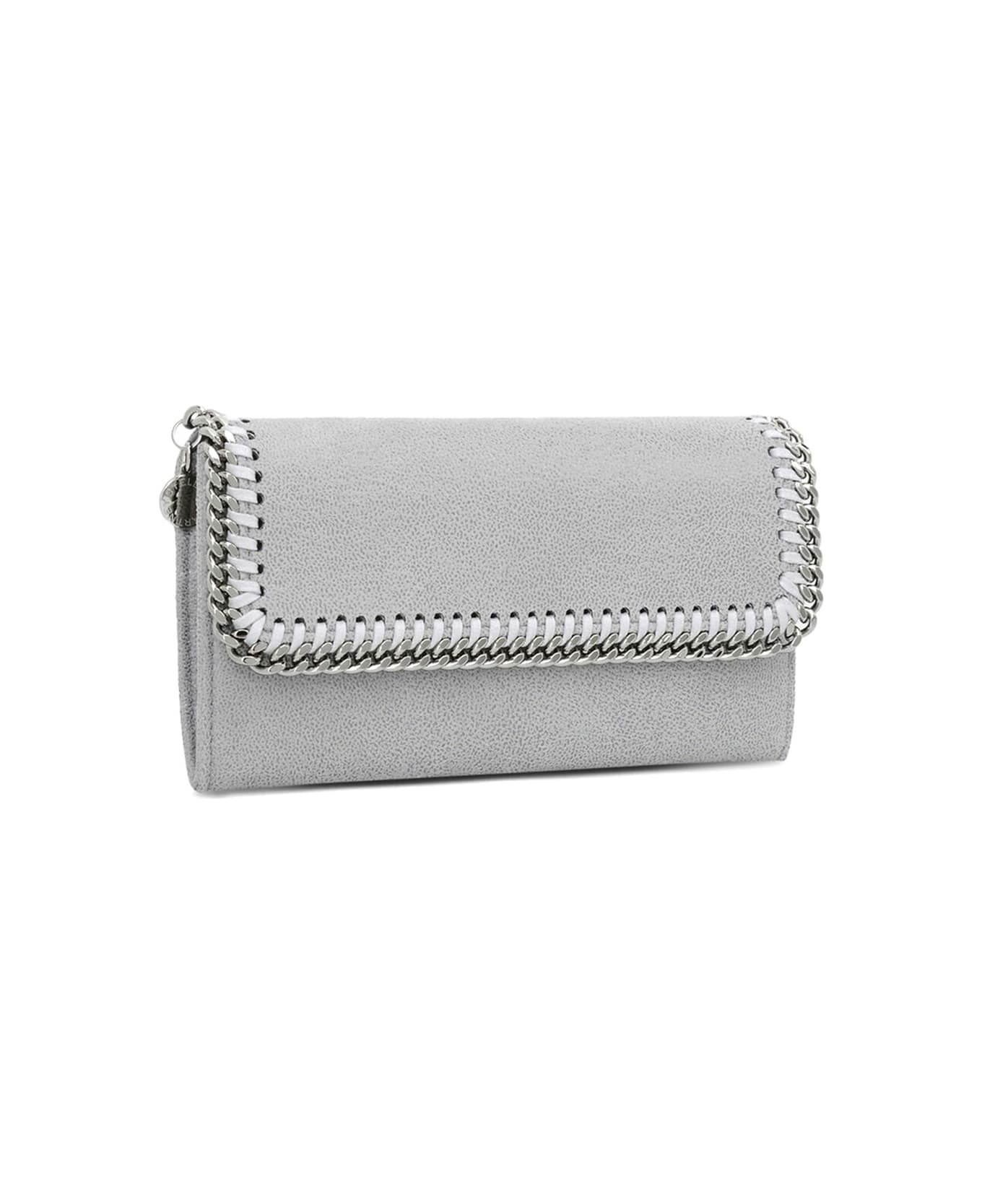Stella McCartney Continental Wallet - Grey