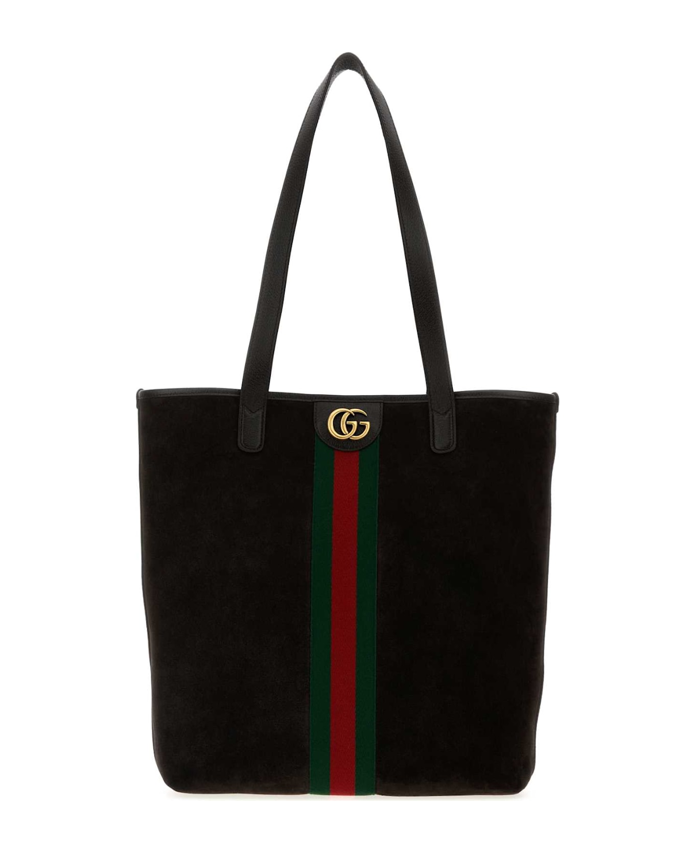 Gucci Black Suede Ophidia Shopping Bag - NSTMOROTMOROVRV