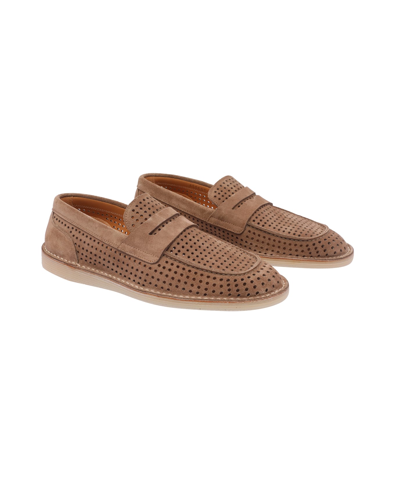Dolce 
Gabbana Loafers - Brown