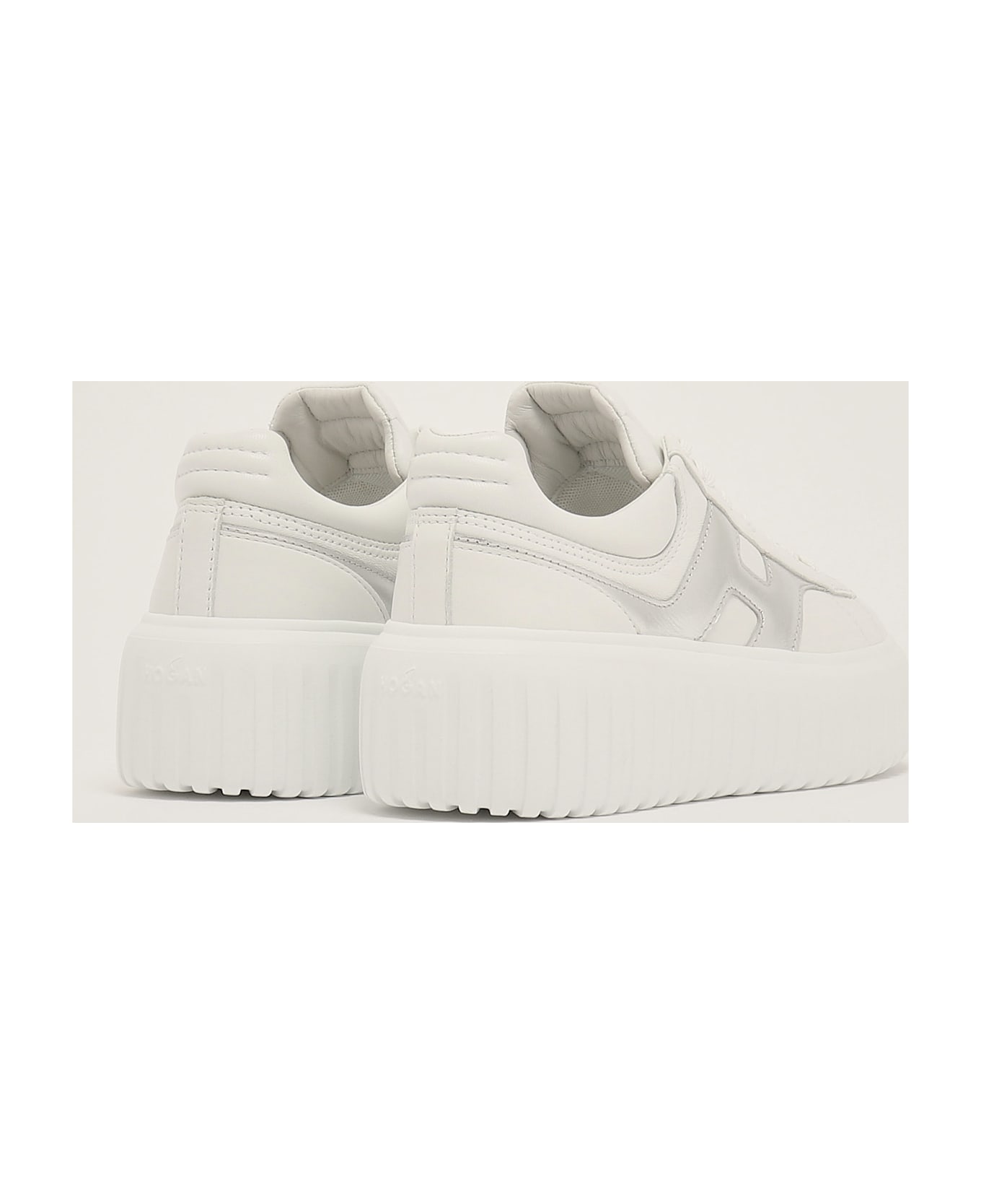 Hogan H Stripes H Spezzata Sneaker - BIANCO-ARGENTO