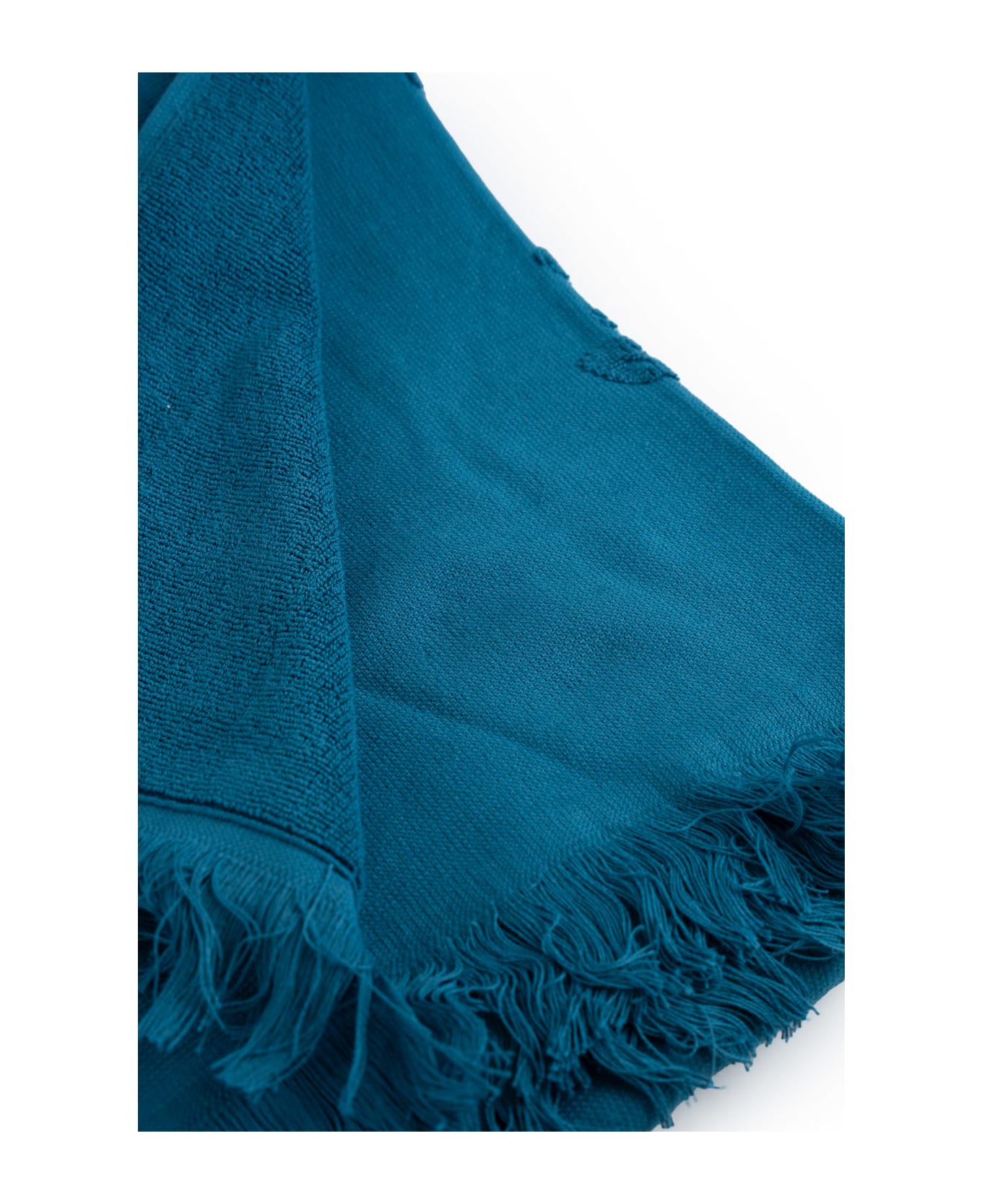 Vilebrequin Telo Mare In Cotone Santah Azzurro - Paon