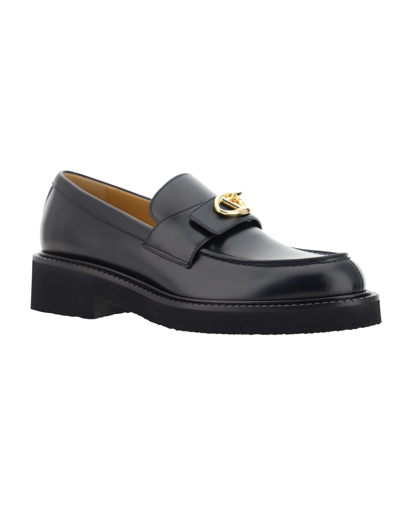 Valentino Garavani Vlogo Loafers - NERO