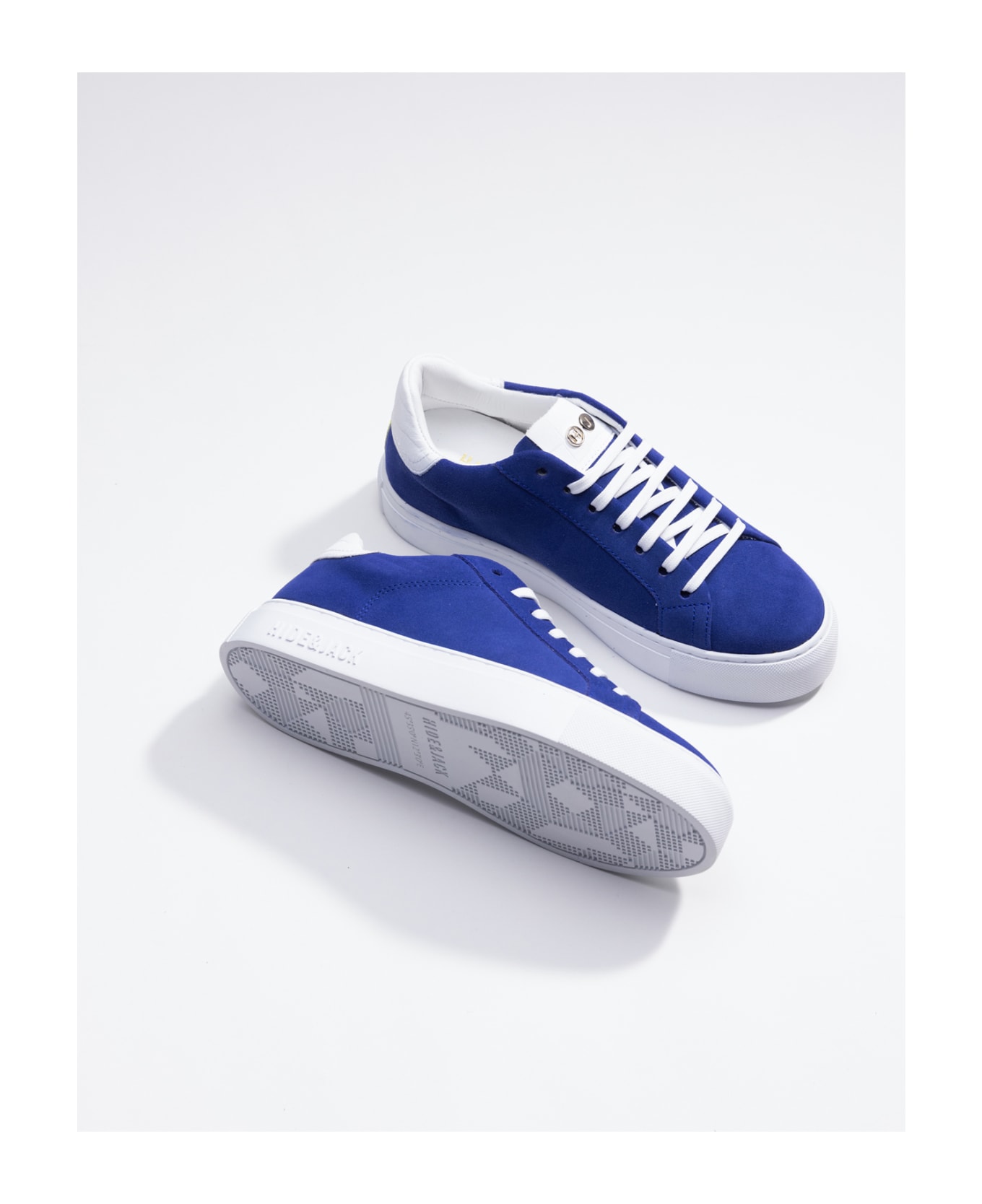 Hide&Jack Low Top Sneaker - Essence Oil Azure White スニーカー
