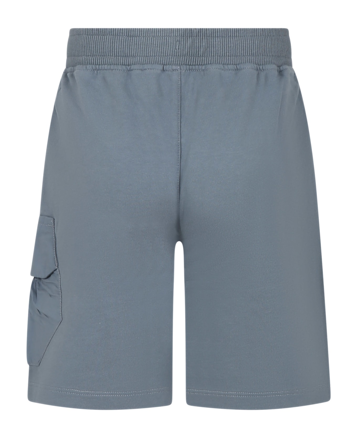 C.P. Company Undersixteen Gray Trousers For Boy With Logo - Grey ボトムス