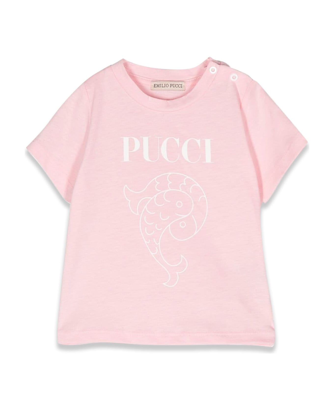 Pucci Mc Logo T-shirt - ROSA