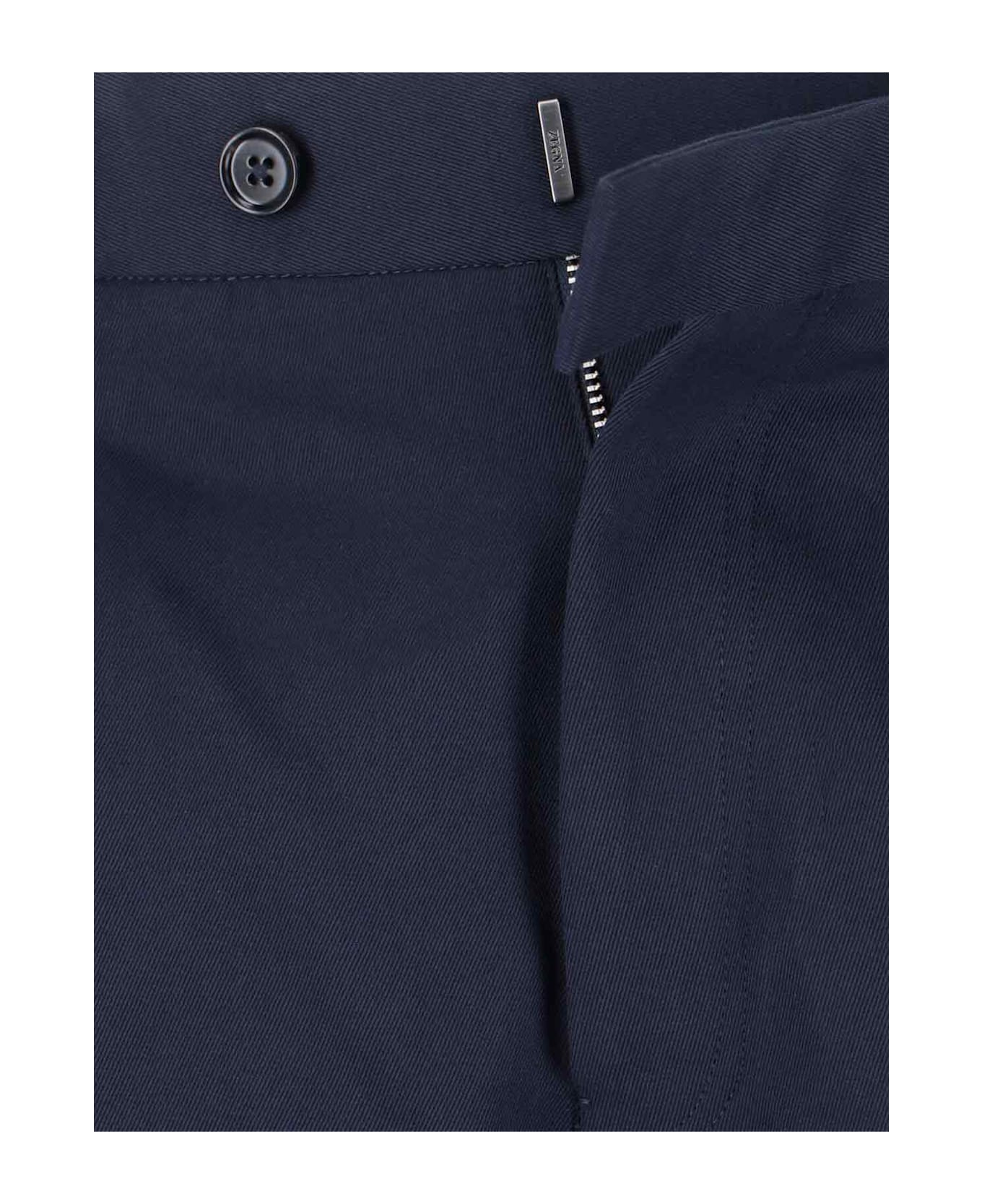 Zegna Tailored Trousers - Blue
