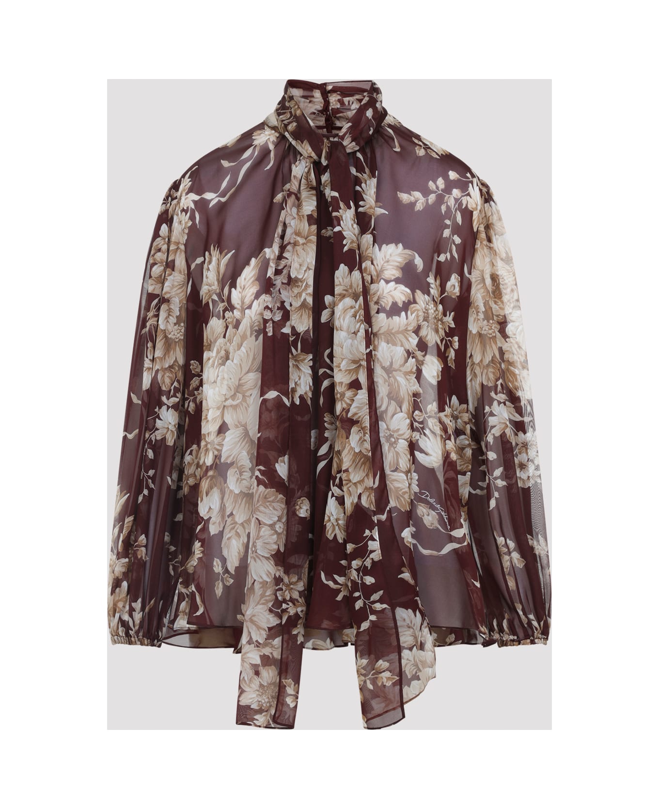 Dolce 
Gabbana Silk Shirt - Ox Rose Cretonne