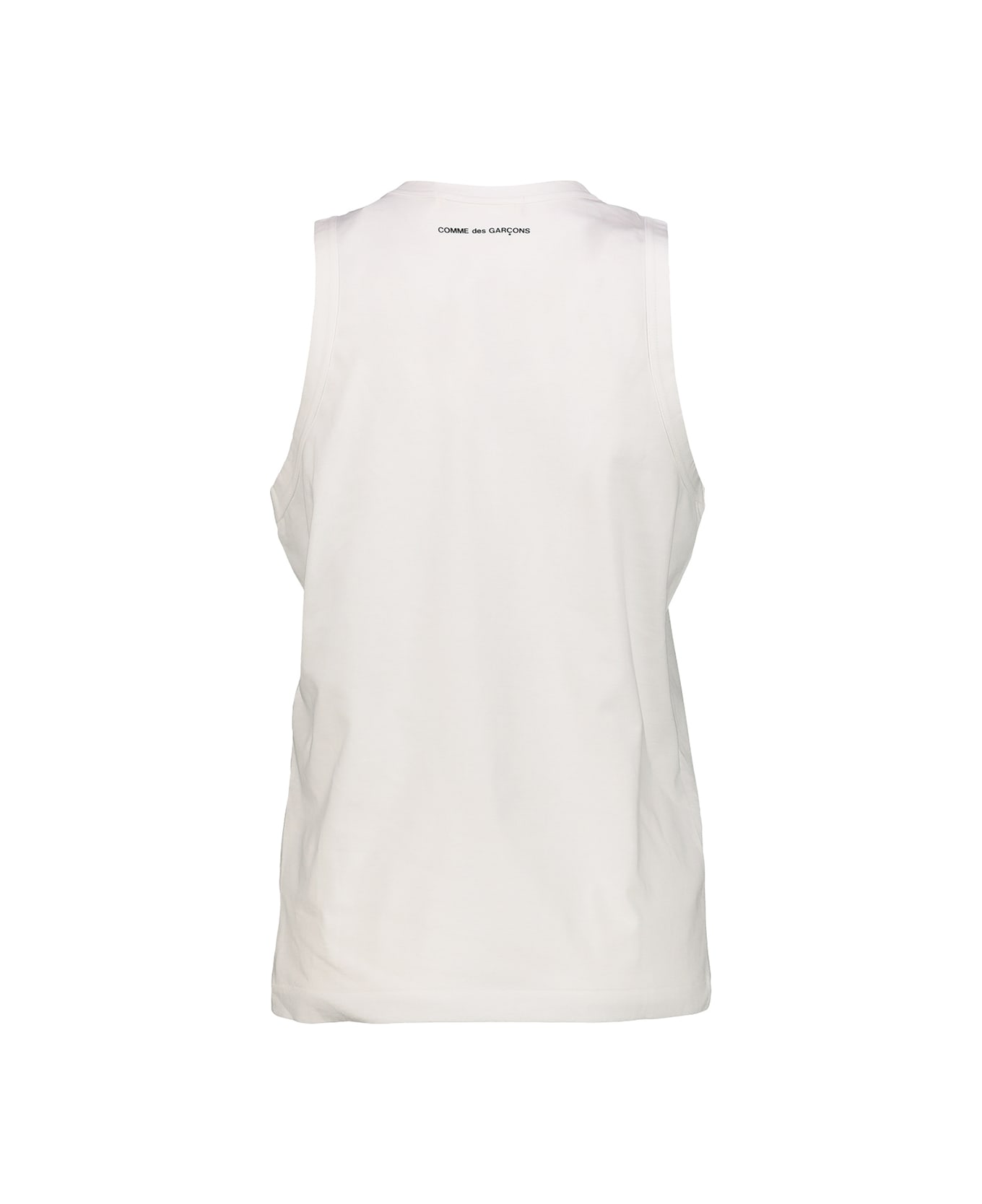 Comme des Garçons Cotton Tank Top - White