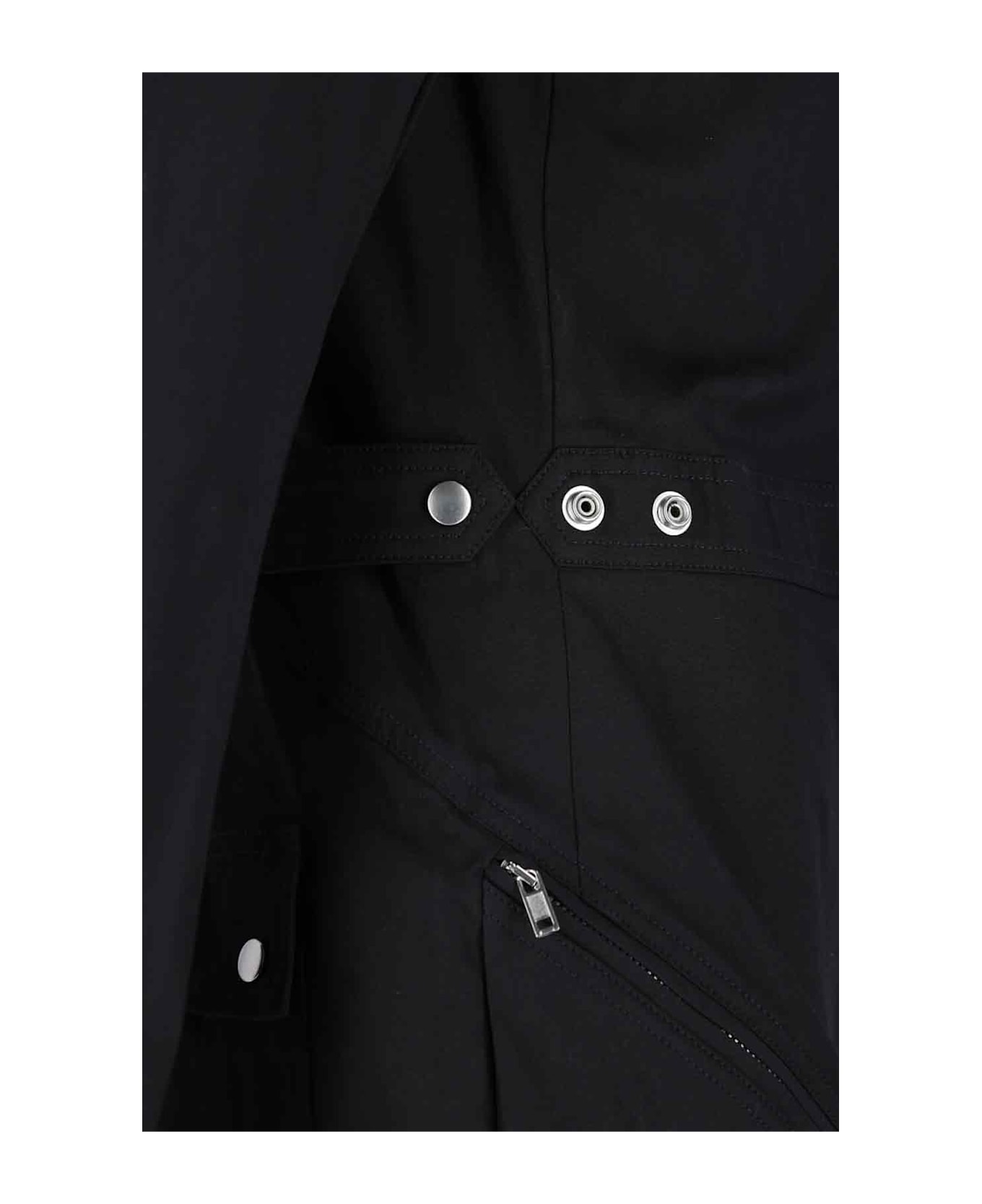 Rick Owens One-piece Jumpsuit 
hollywood Headon Flightsuit
 - Black