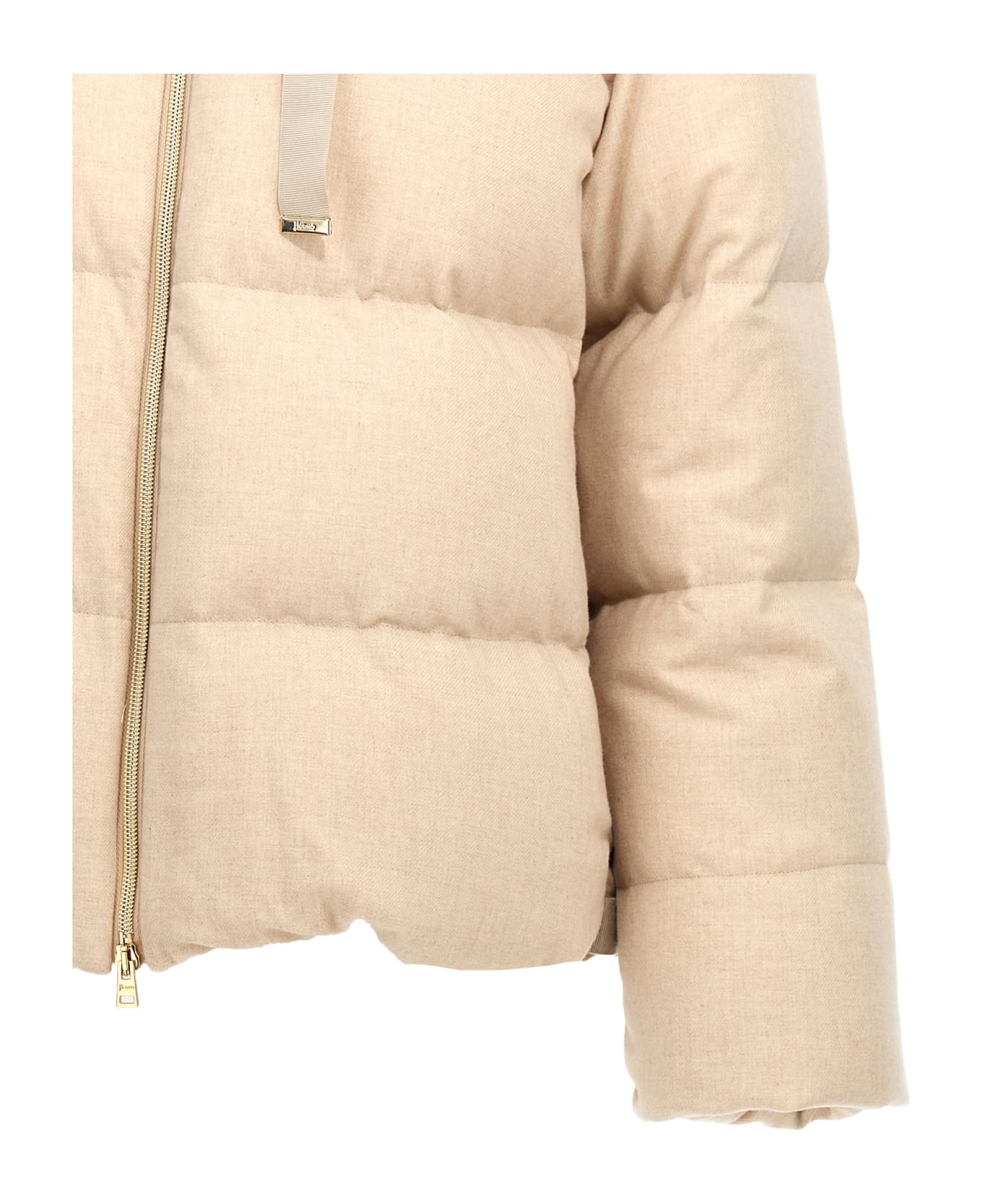 Herno 'ultalight' Down Jacket - Beige