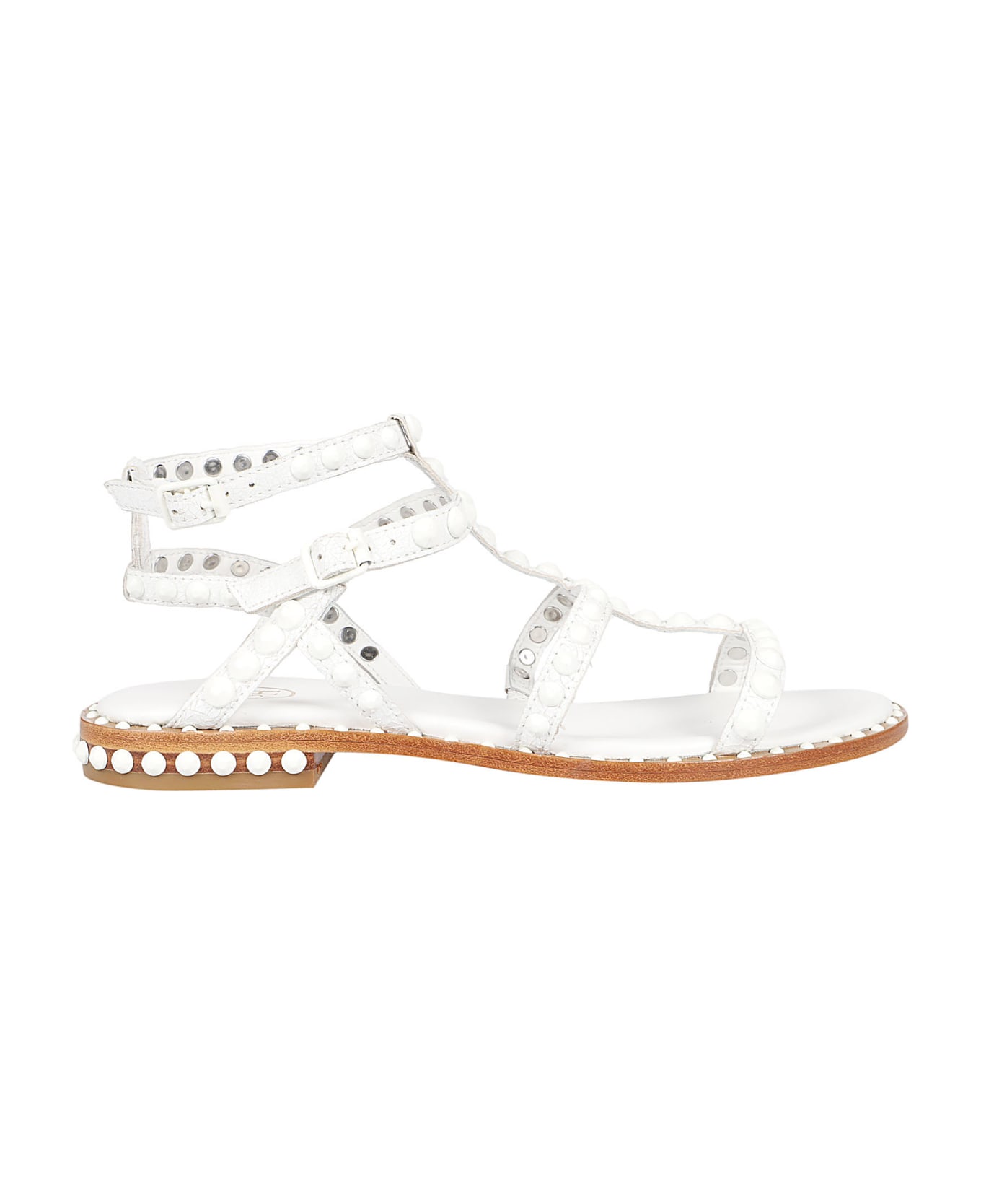 Ash Precious Sandals - Off White/white