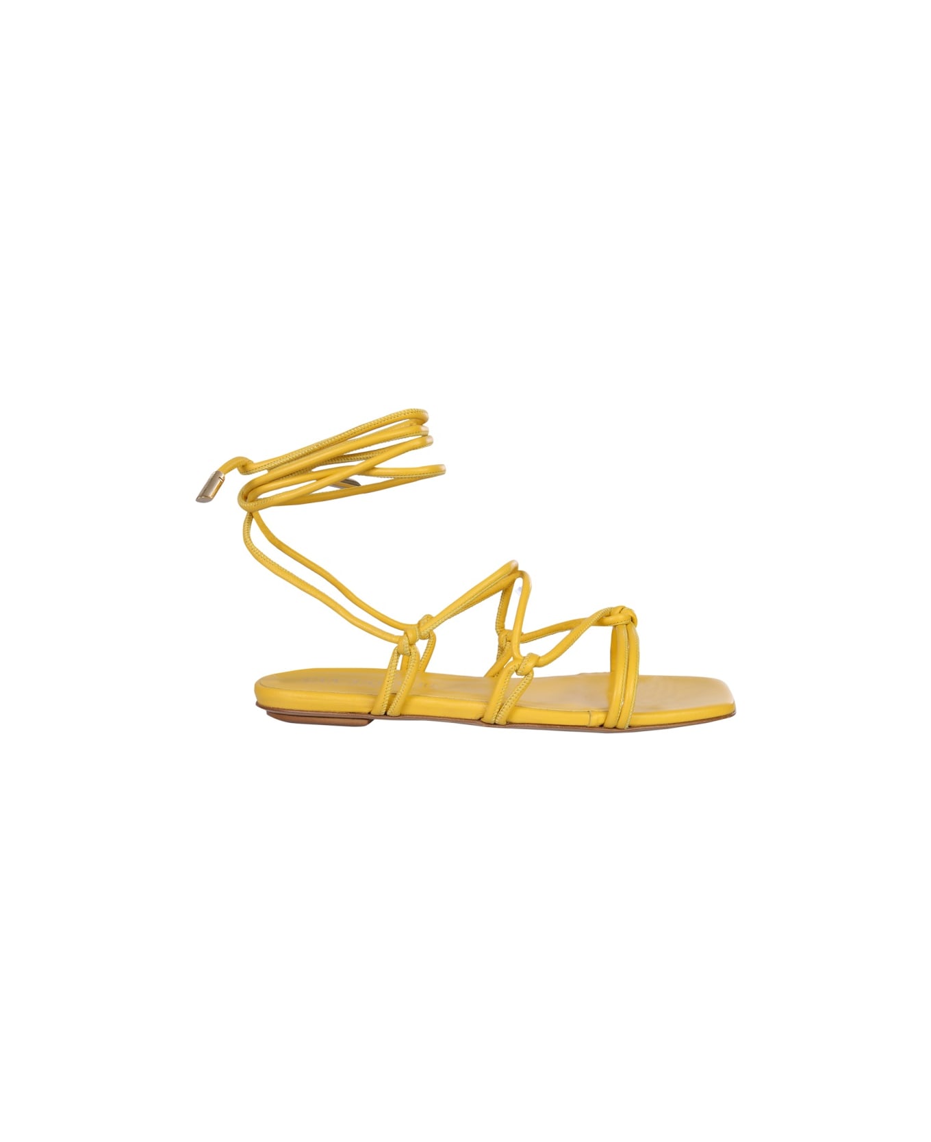 GIA BORGHINI "beautiful" Sandals - YELLOW