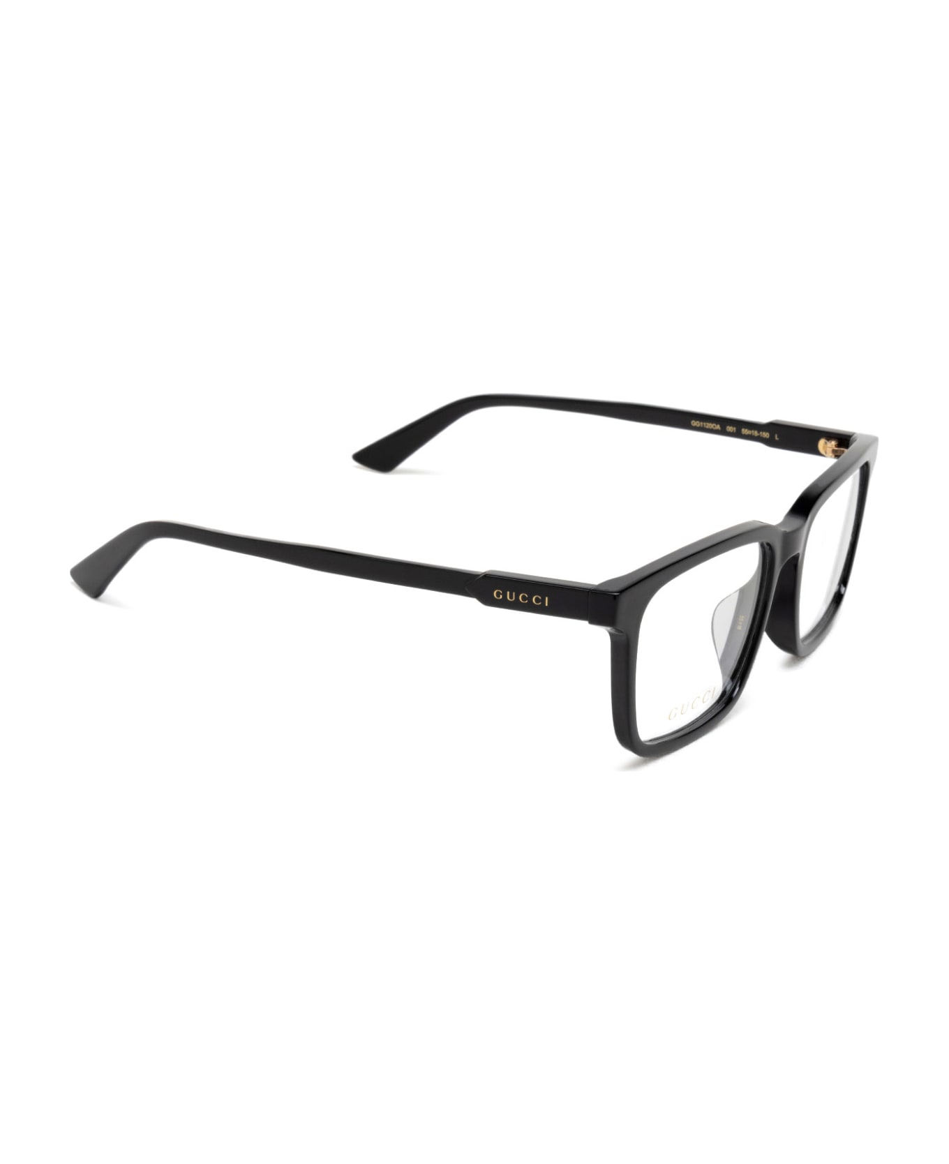 Gucci Eyewear Gg1120oa Black Glasses - Black アイウェア