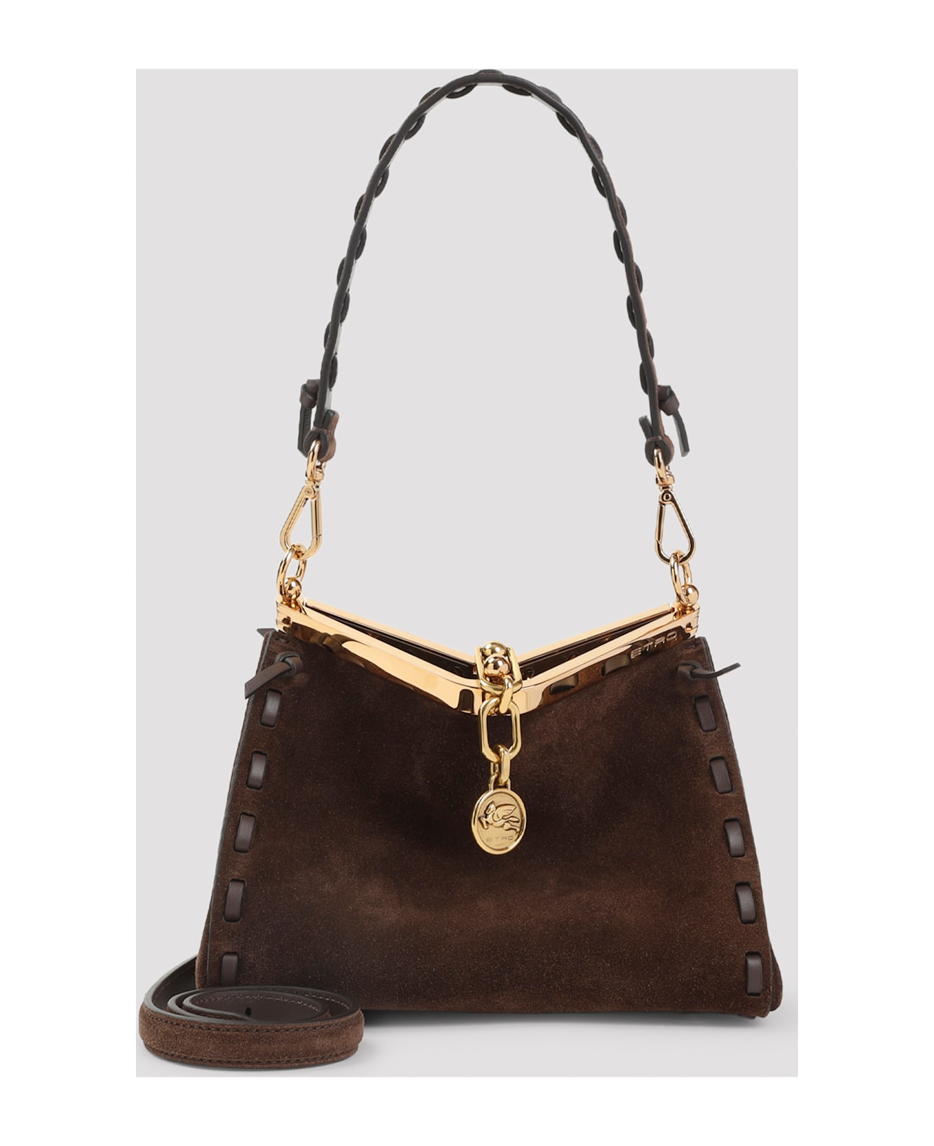 Etro Vela S Shoulder Bag - Marrone