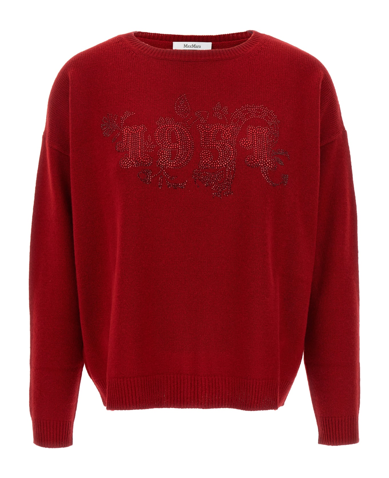 Max Mara 'nias' Sweater - Red