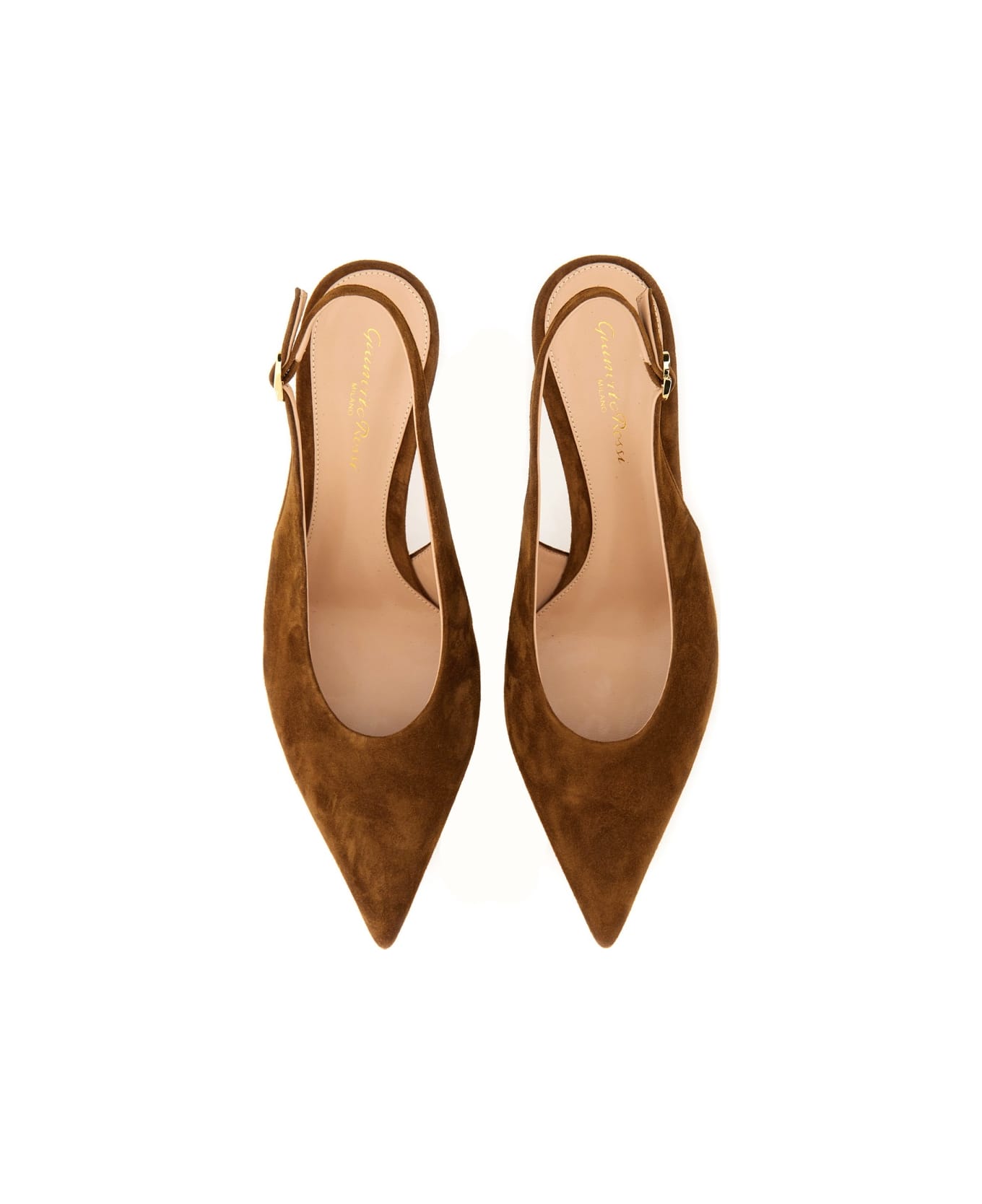 Gianvito Rossi Slingback "robbie" - BROWN