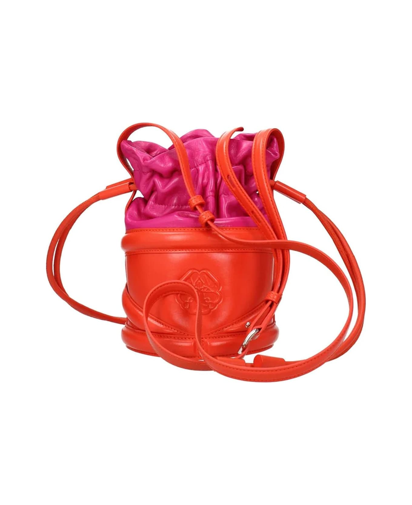 Alexander McQueen Curved Bucket Shoulder Bag - Pink トートバッグ