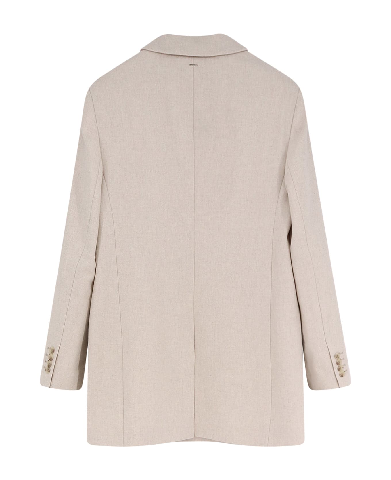 Hugo Boss Jukana Wool Blend Blazer - OPEN WHITE