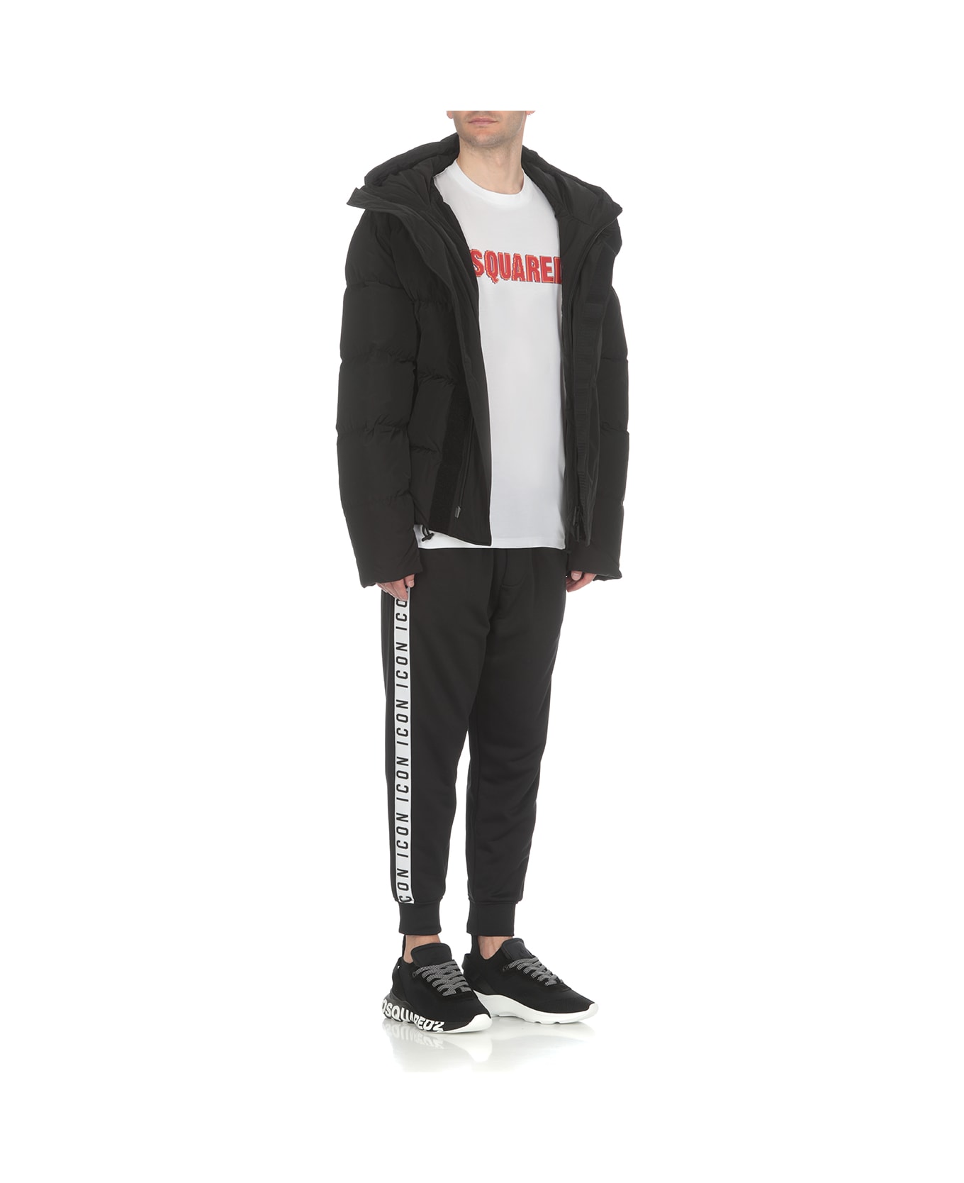 Dsquared2 Icon Relaxed Dan Pants In Black - 900