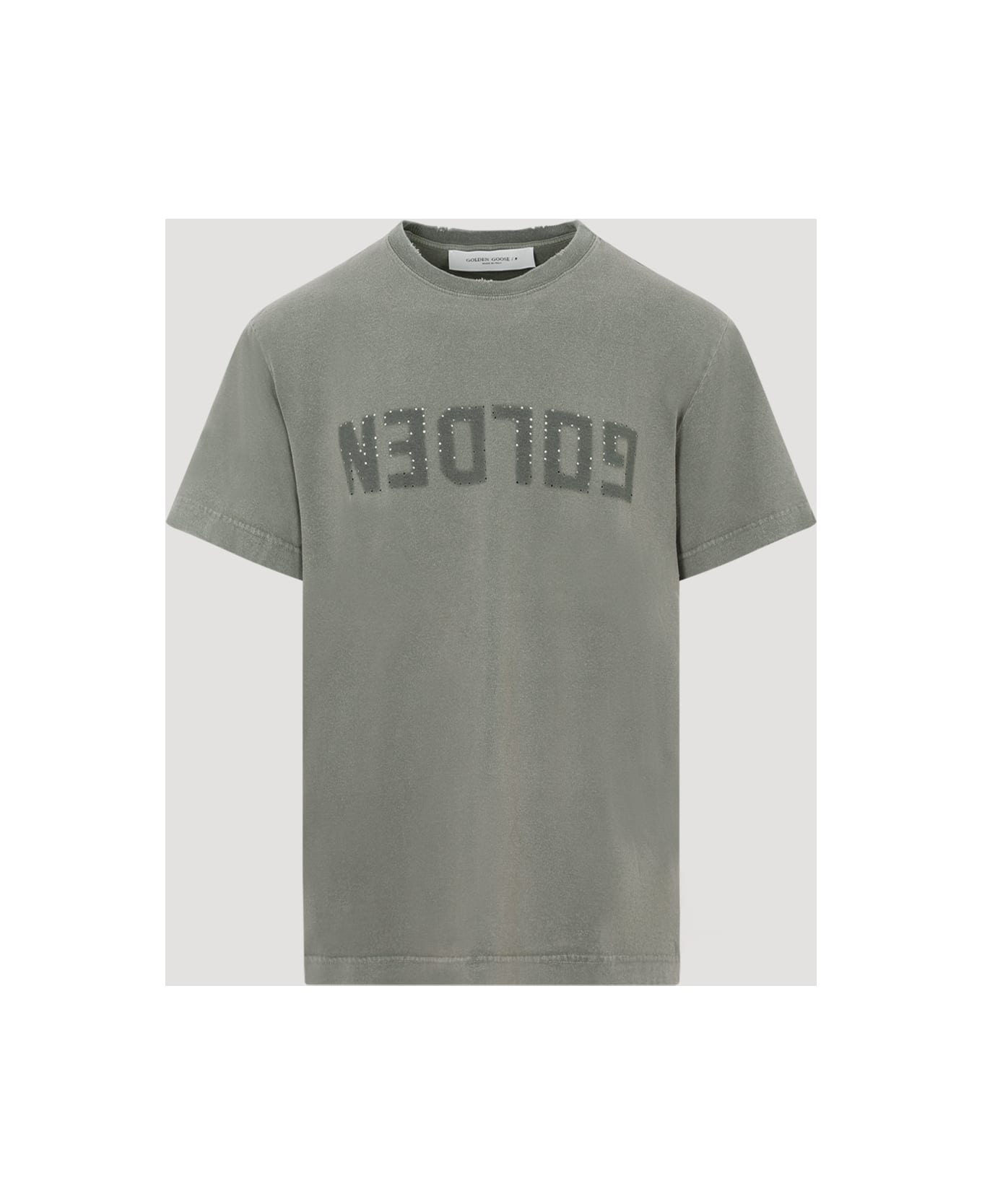 Golden Goose Golden Regular T-shirt - Dusty Olive