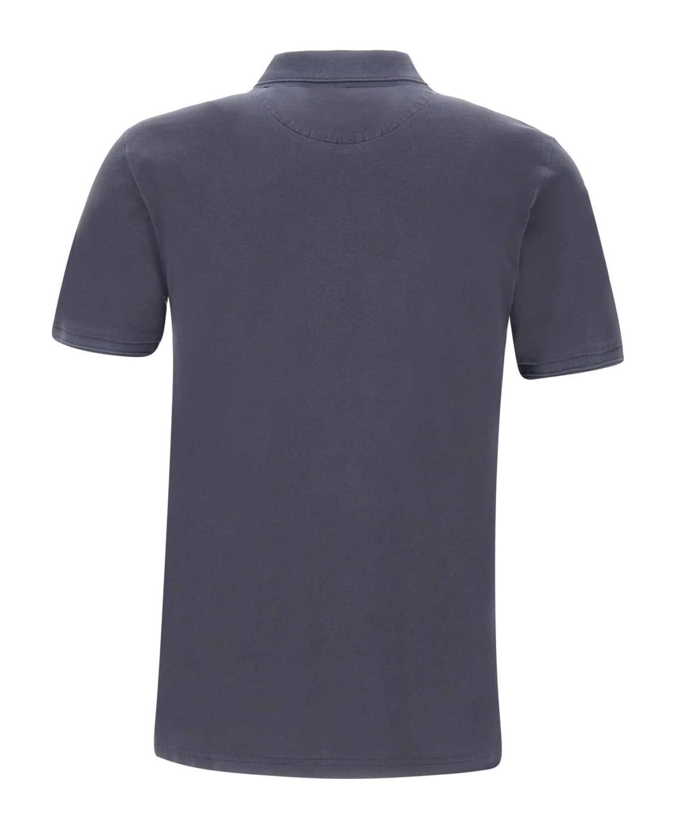 Woolrich 'mackinak' Cotton Piquet Polo Shirt - BLUE