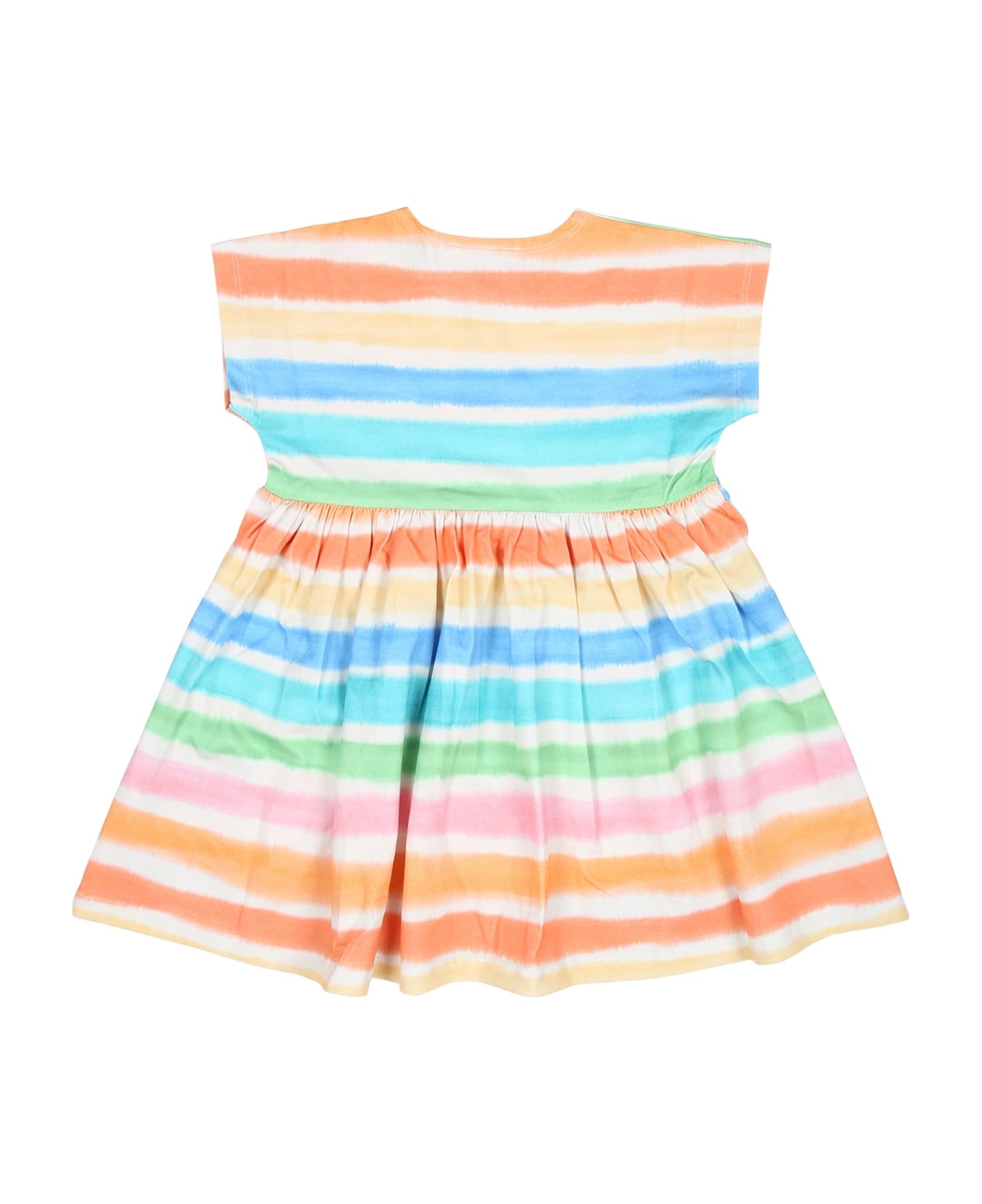 Molo Multicolor Casual Dress For Baby Girl - Multicolor