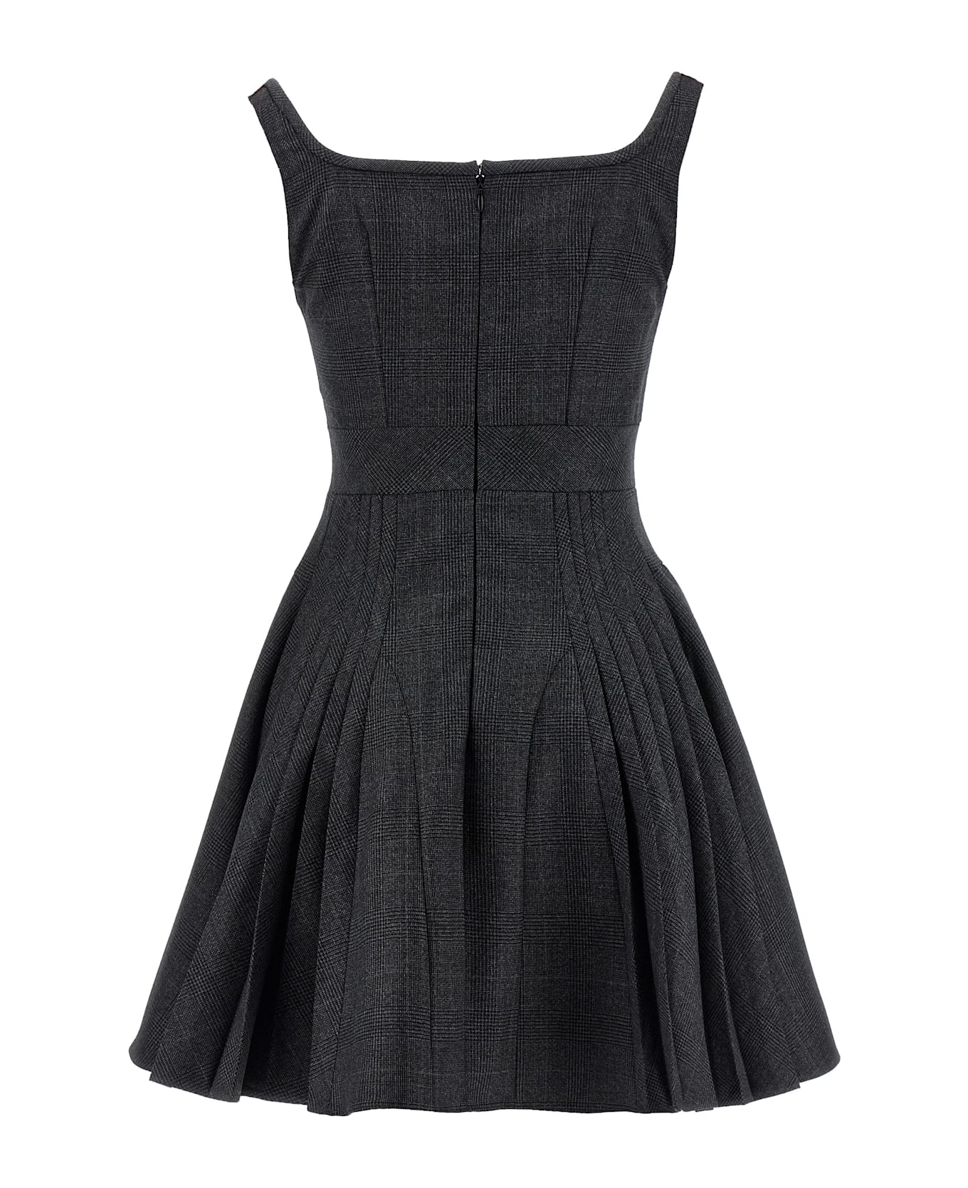 Giovanni Bedin Pleated Dress - Gray