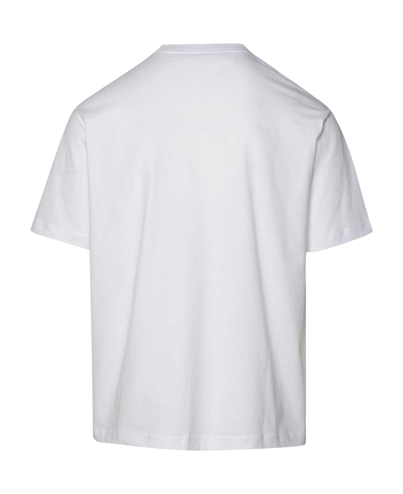 A.P.C. Logo Printed Crewneck T-shirt - White シャツ