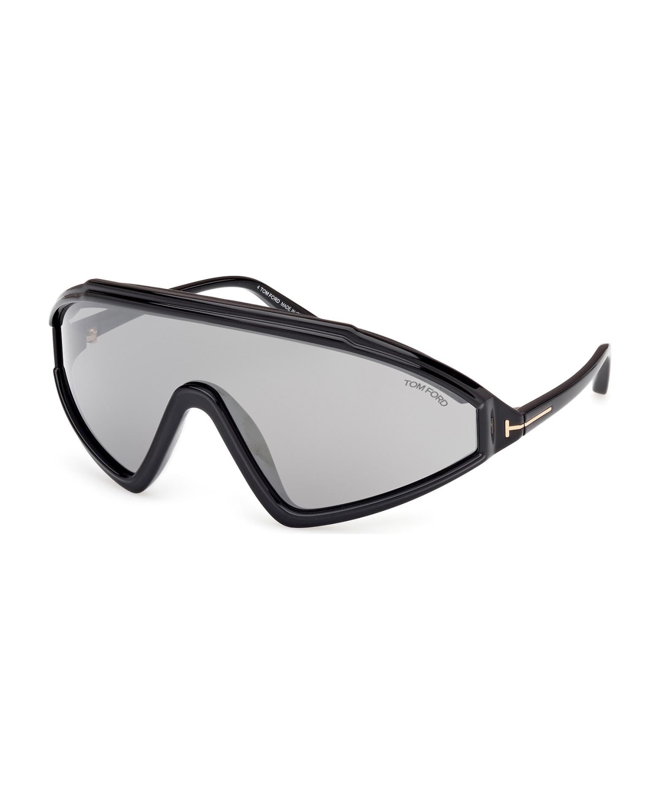 Tom Ford Eyewear Sunglasses - Nero/Silver サングラス