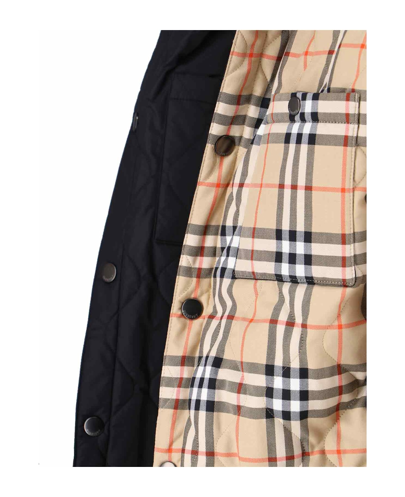 Burberry 
brighton
 Reversible Jacket - BLACK