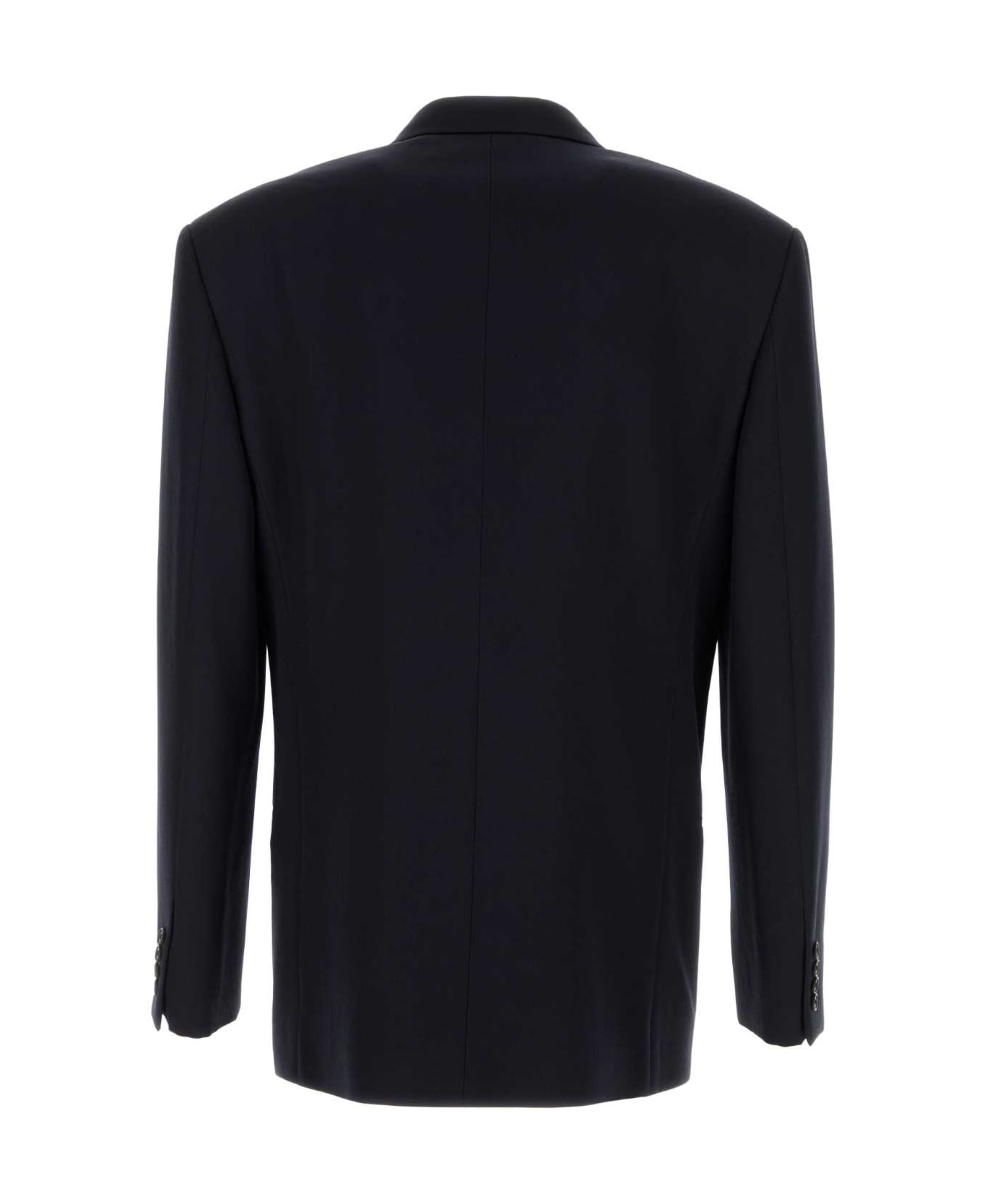 The Row Navy Blue Wool Donnes Jacket - DARKNAVY