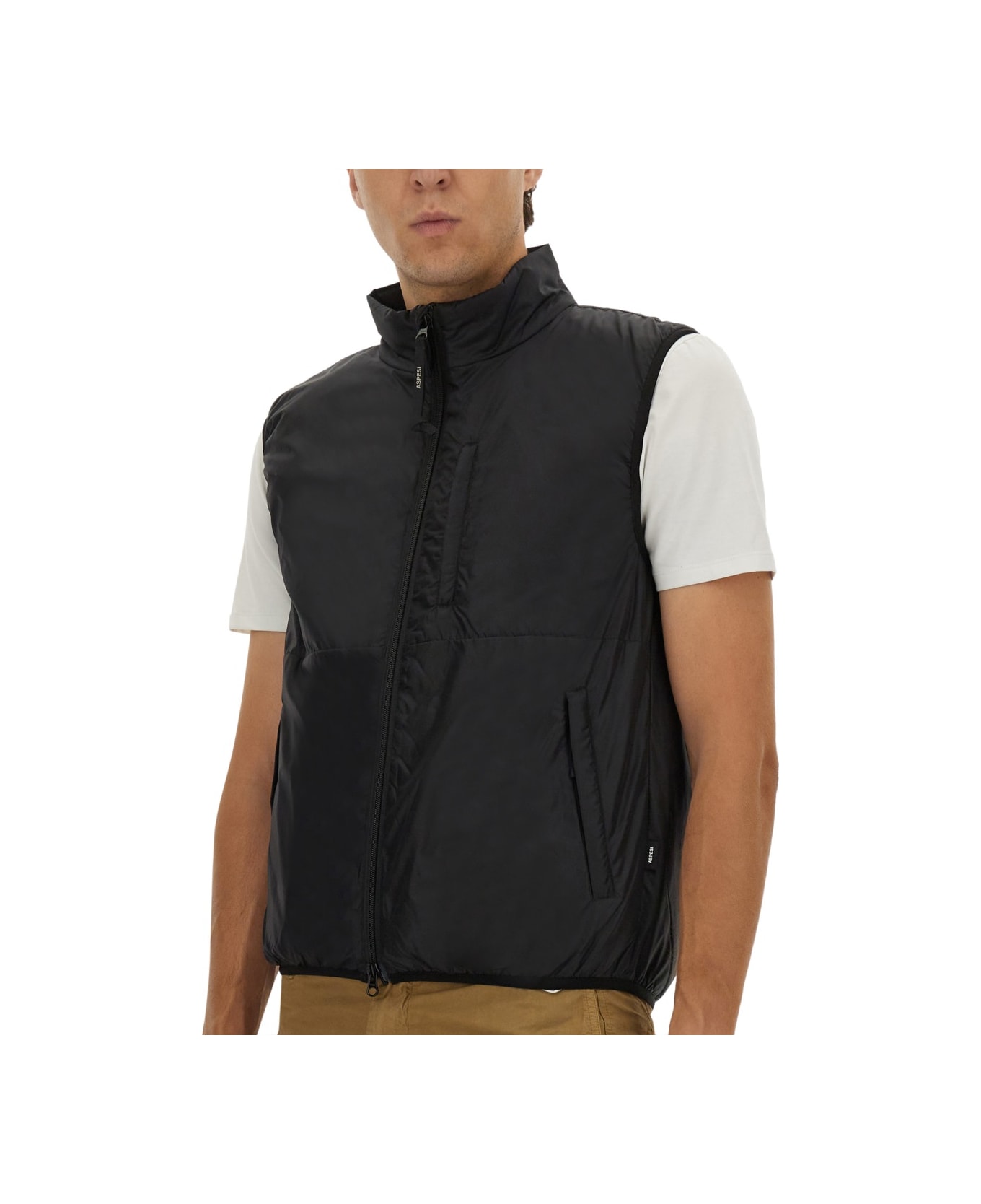 Aspesi Sleeveless "jil" - BLACK