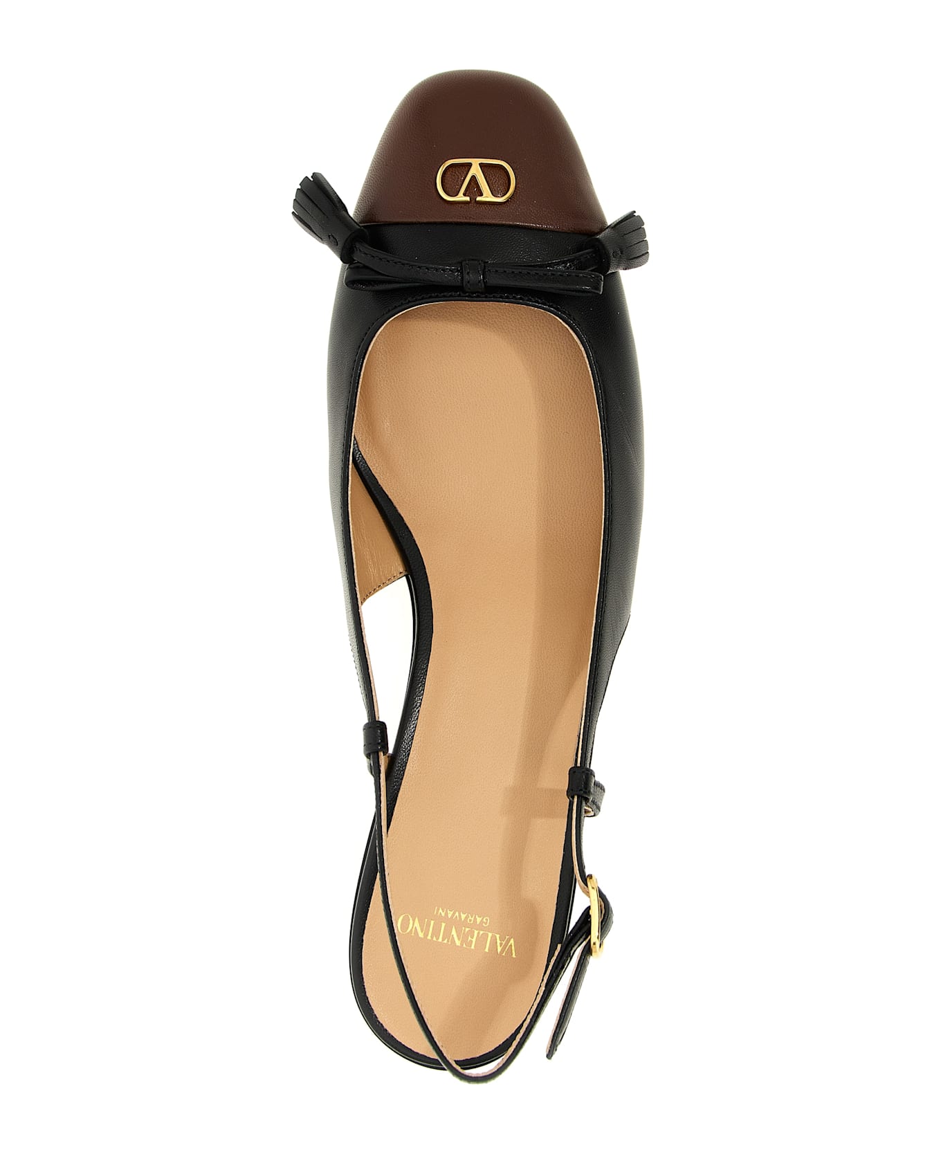 Valentino Garavani 'valet Du Roi' Slingback - Black  