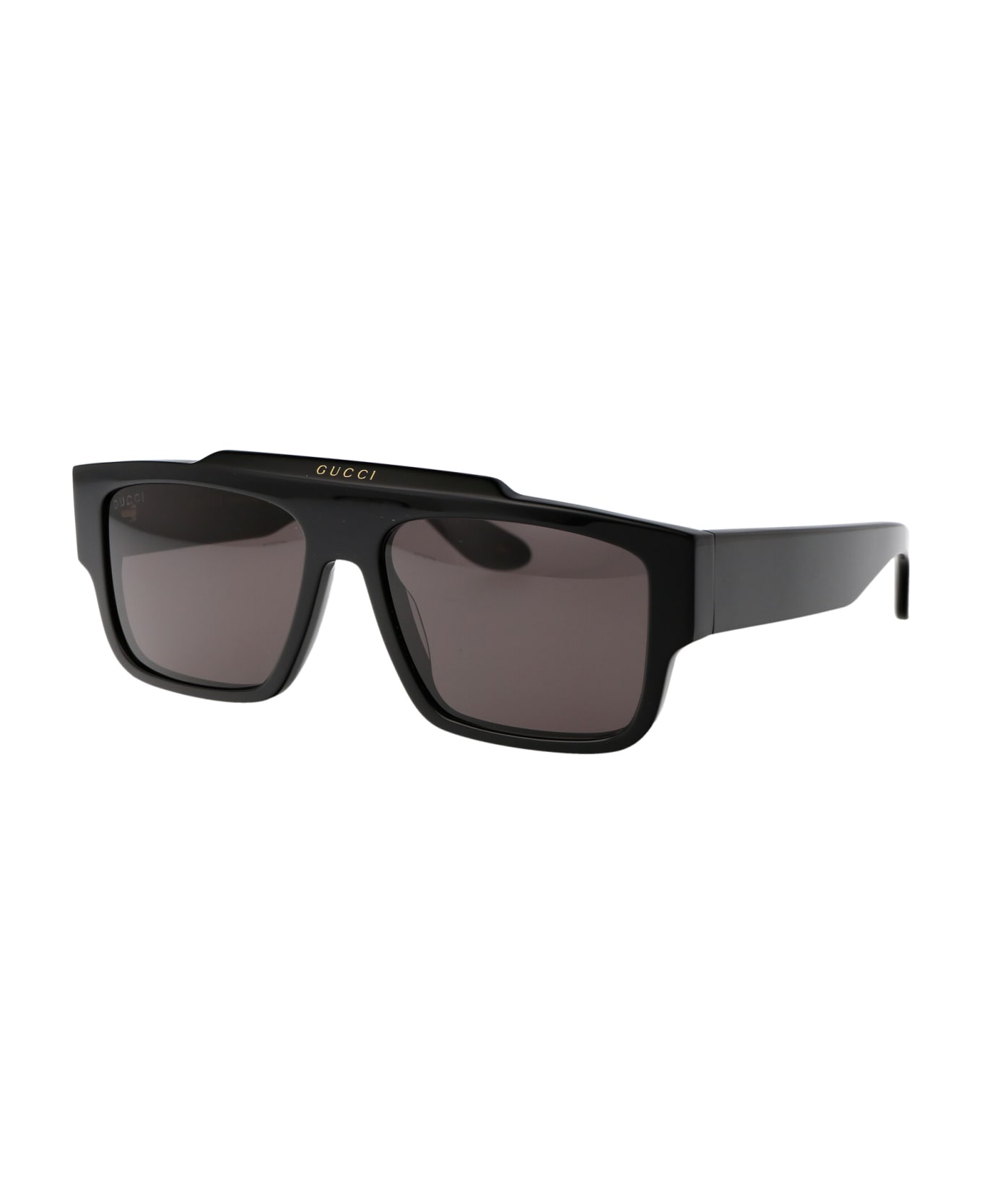 Gucci Eyewear Gg1460s Sunglasses - 001 BLACK BLACK GREY